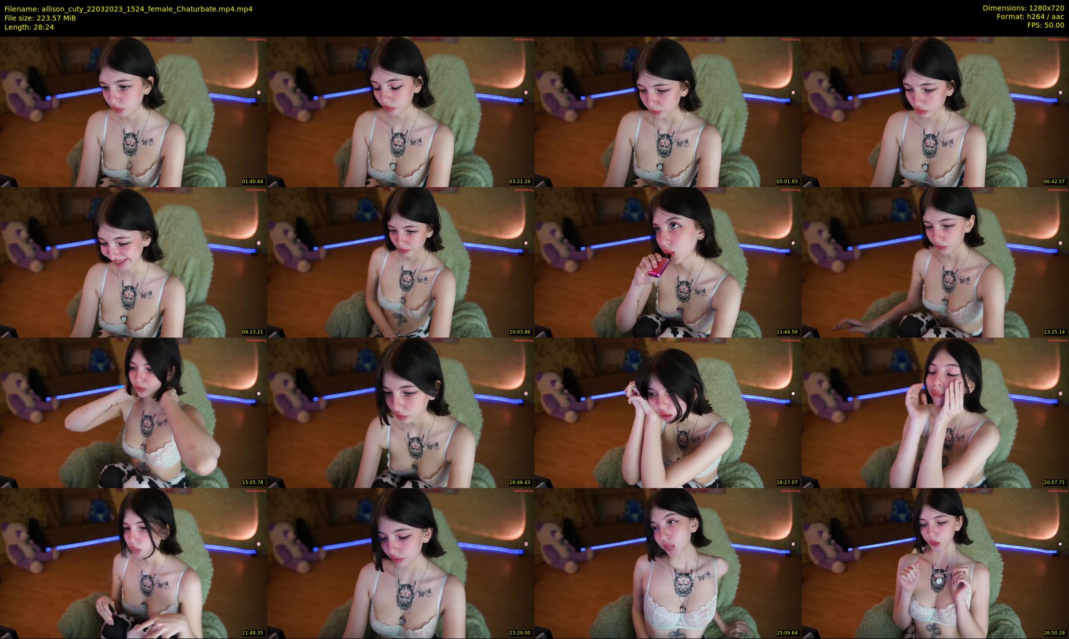 allison_cuty — 29 minute Chaturbate female cam show recording, 720p, Mar 22, 2023