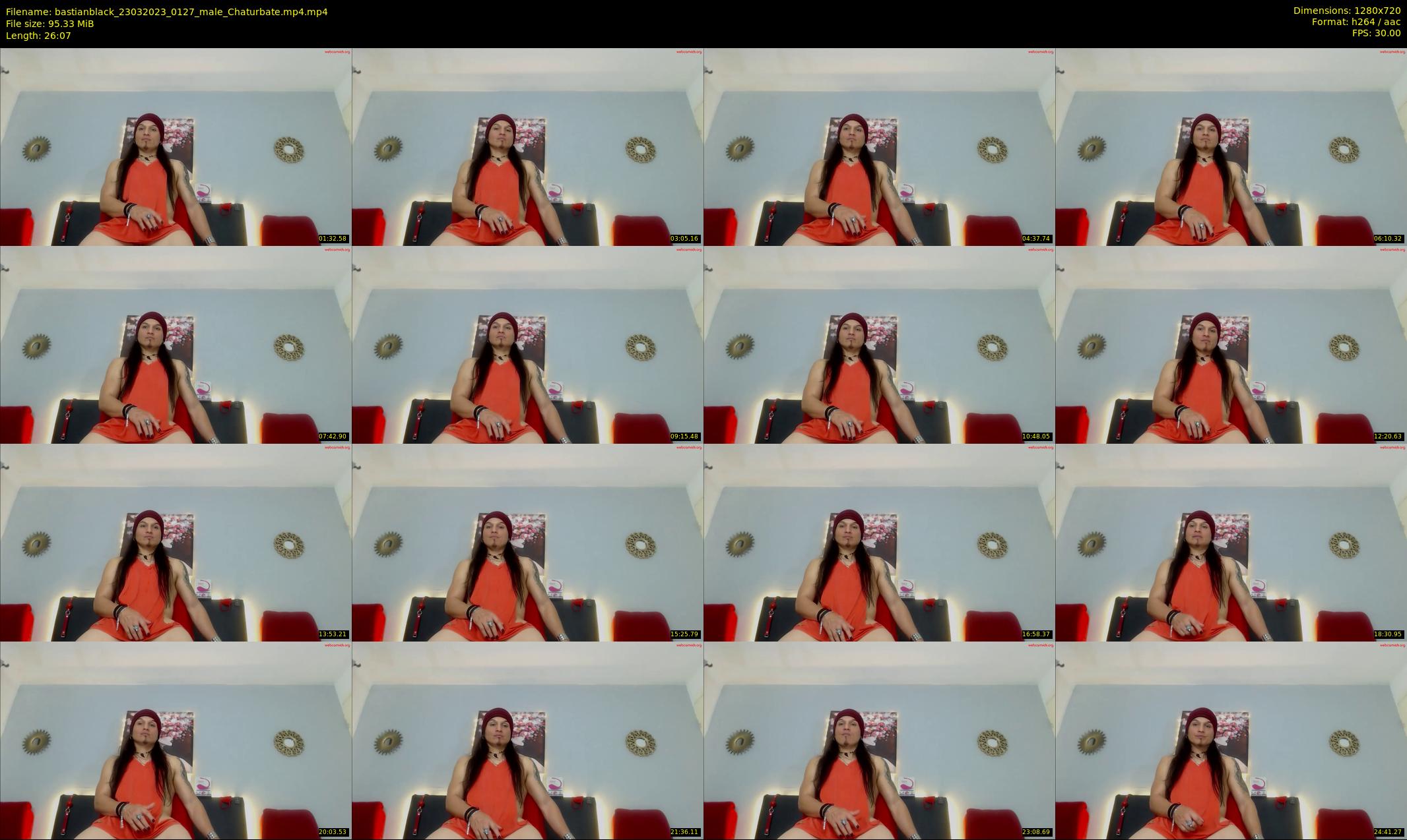 bastianblack — 27 minute Chaturbate male cam show recording, 720p, Mar 23, 2023