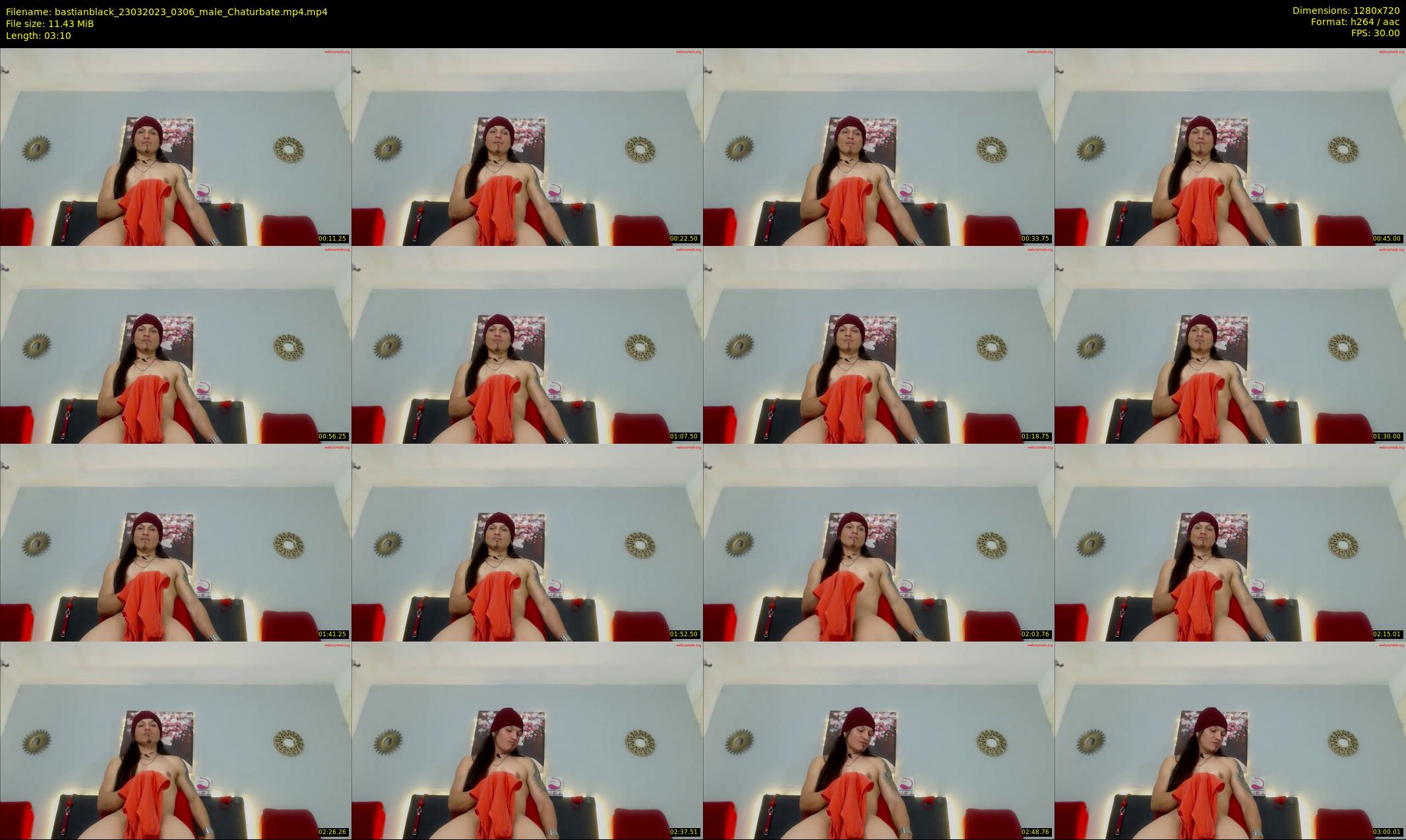 bastianblack — 4 minute Chaturbate male cam show recording, 720p, Mar 23, 2023