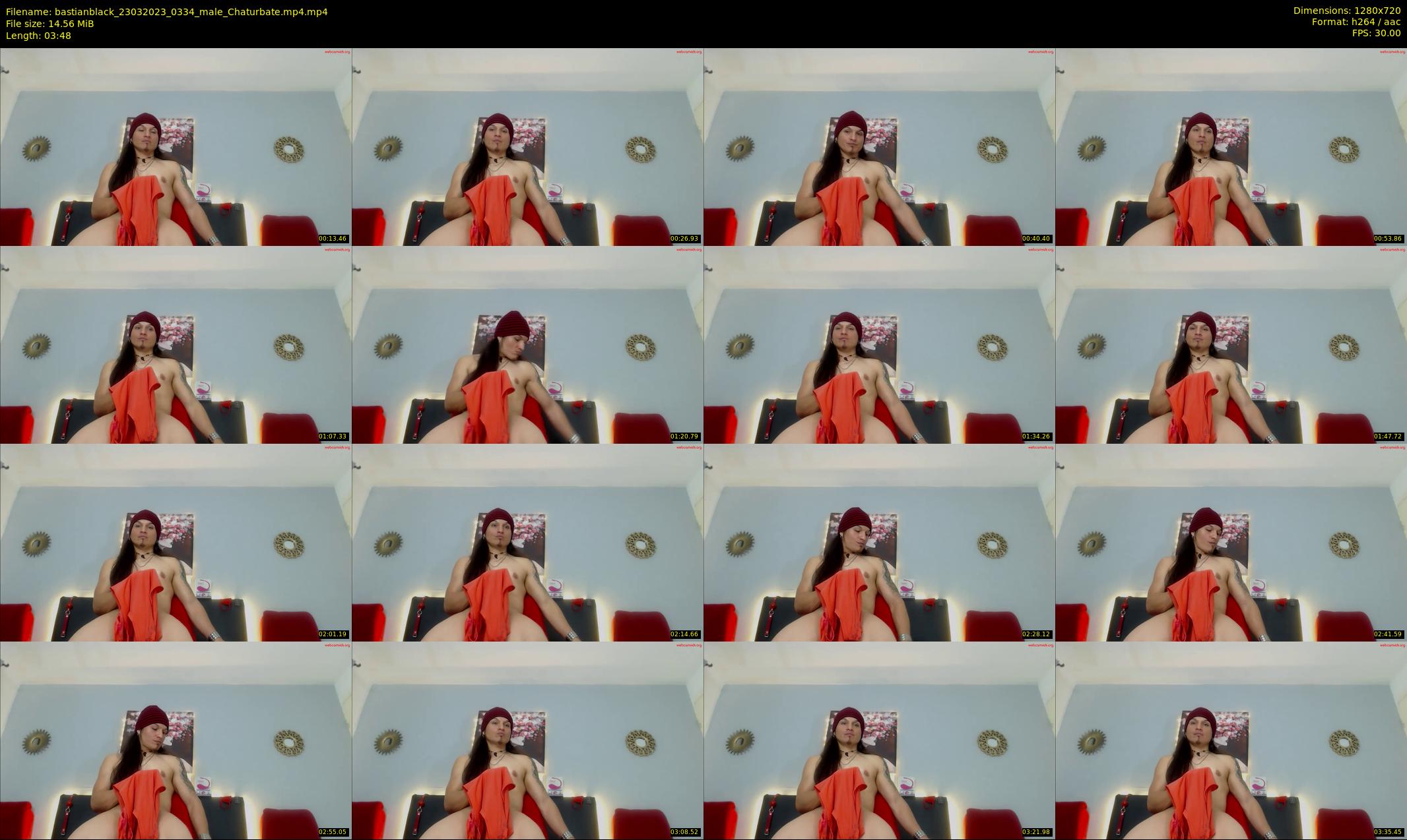 bastianblack — 4 minute Chaturbate male cam show recording, 720p, Mar 23, 2023