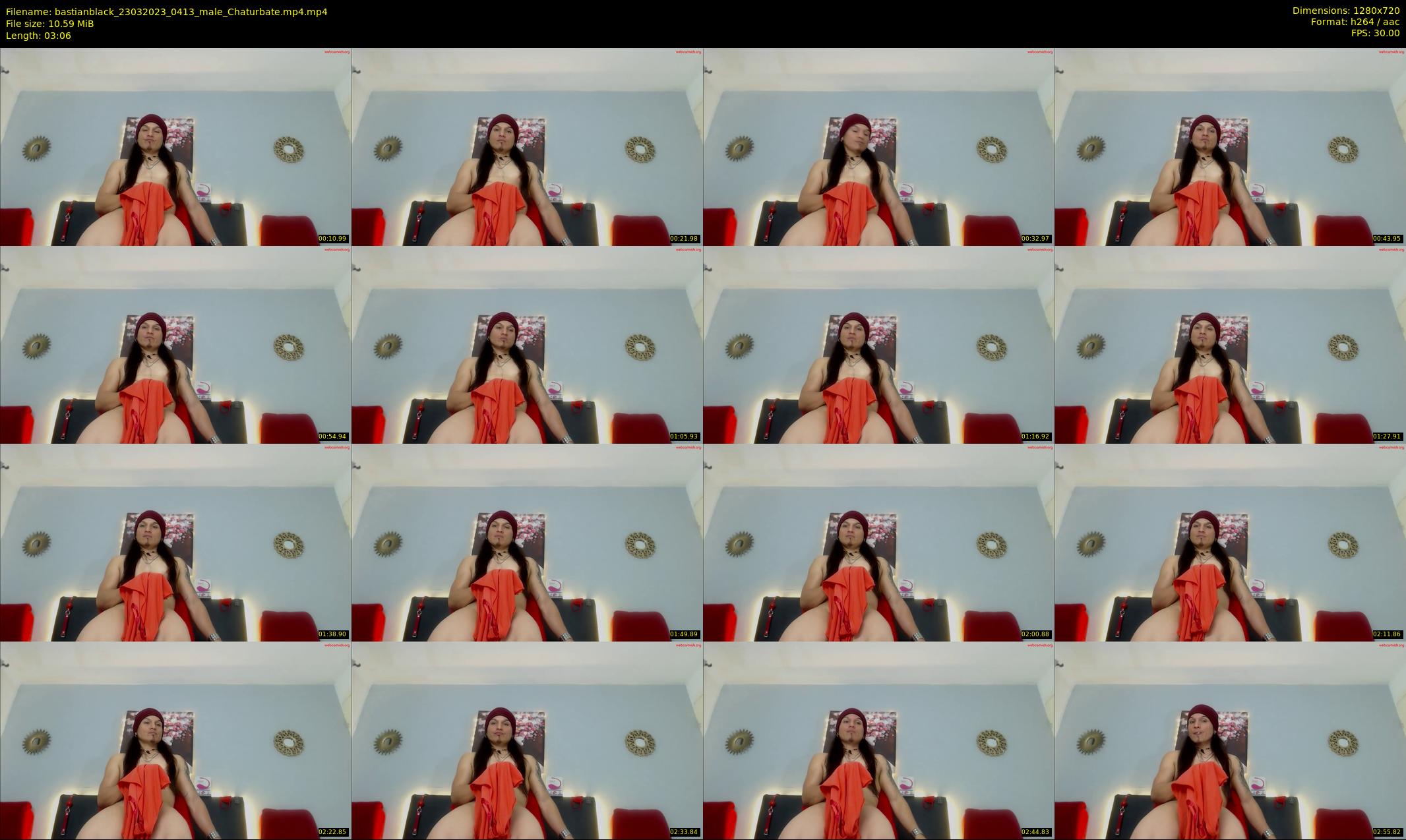 bastianblack — 4 minute Chaturbate male cam show recording, 720p, Mar 23, 2023