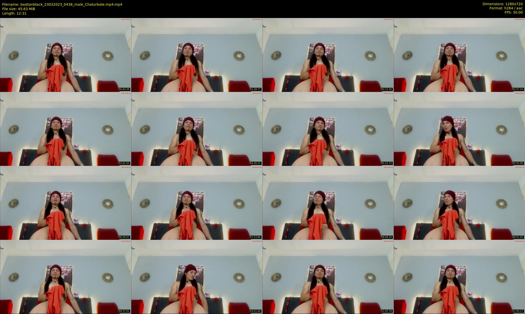 bastianblack — 13 minute Chaturbate male cam show recording, 720p, Mar 23, 2023
