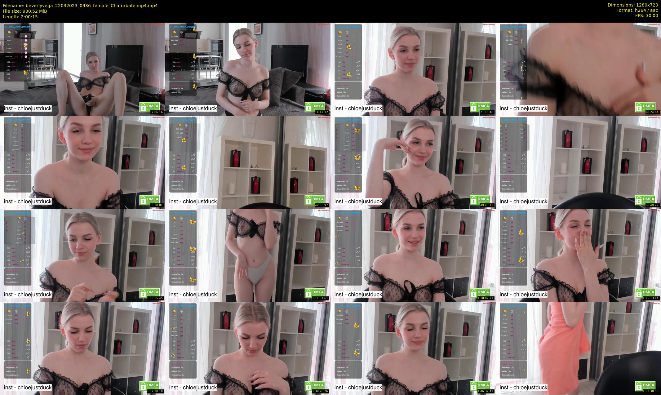 beverlyvega — 121 minute Chaturbate couple cam show recording, 720p, Mar 22, 2023