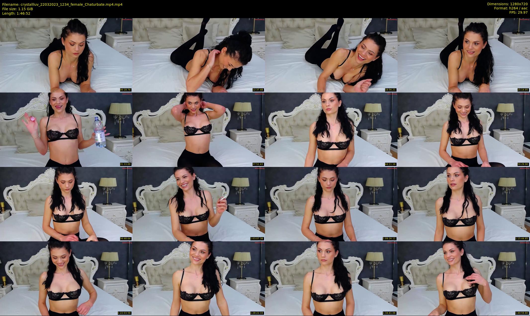 crystallluv — 107 minute Chaturbate female cam show recording, 720p, Mar 22, 2023