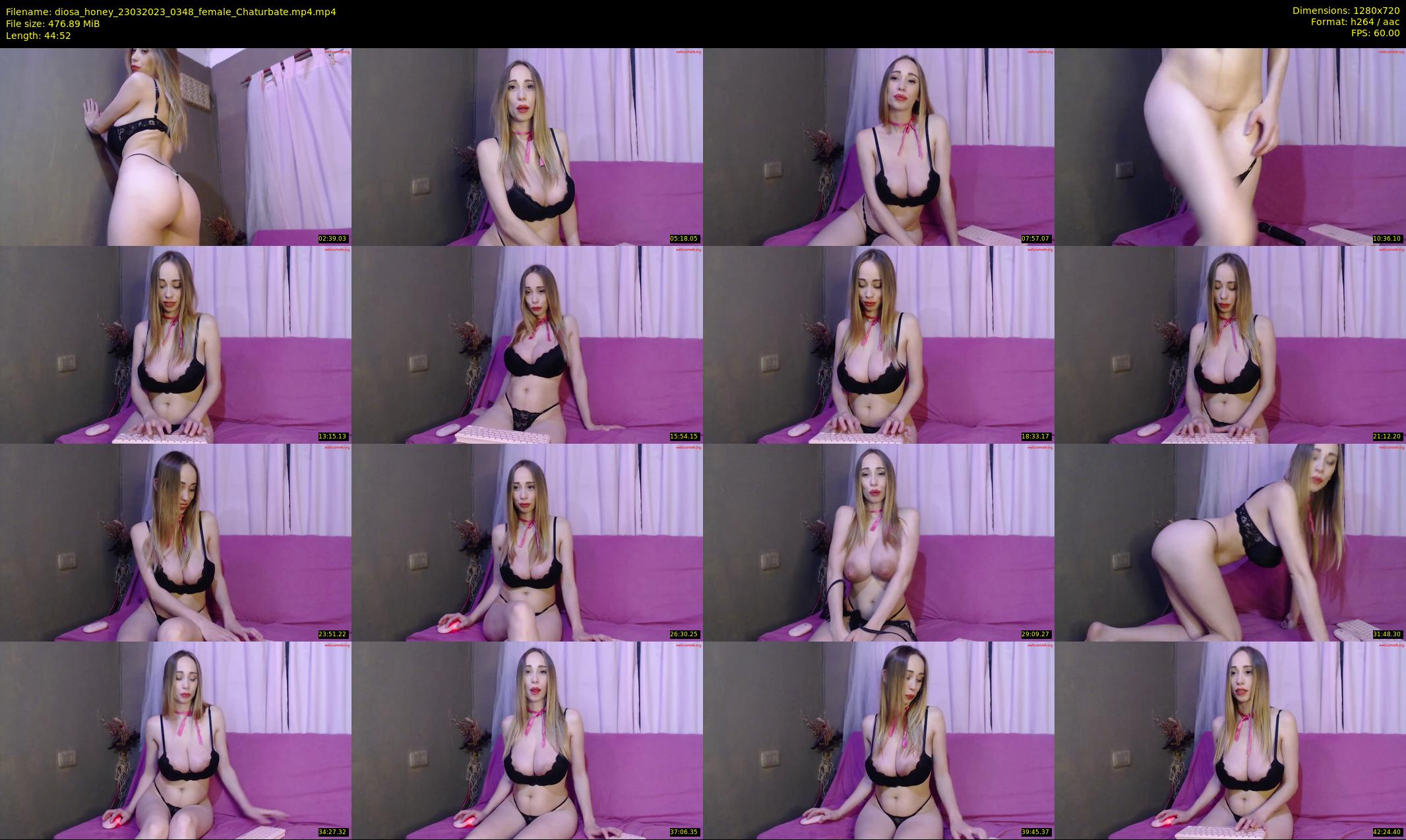 diosa_honey — 45 minute Chaturbate female cam show recording, 720p, Mar 23, 2023