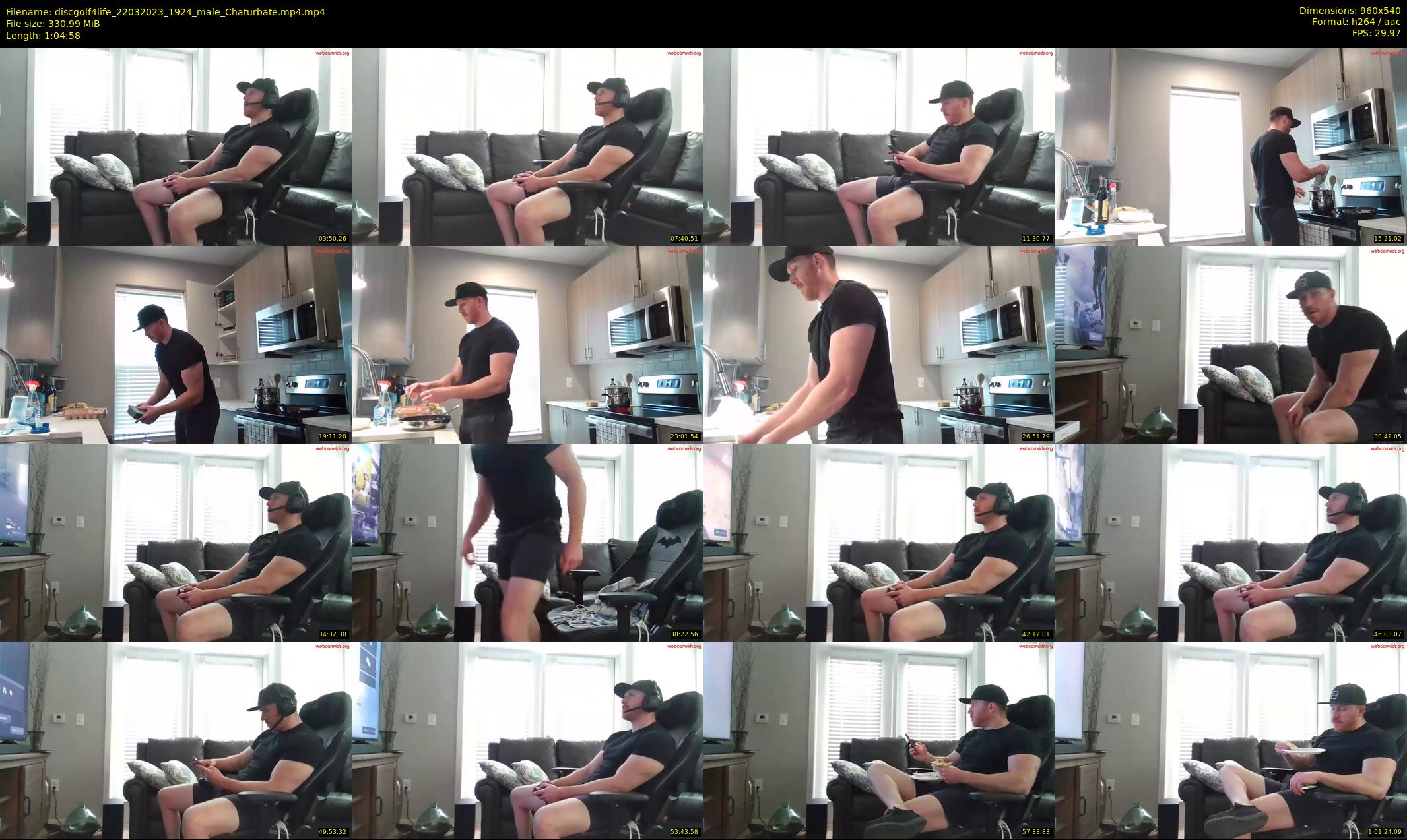 discgolf4life — 65 minute Chaturbate male cam show recording, 480p, Mar 22, 2023
