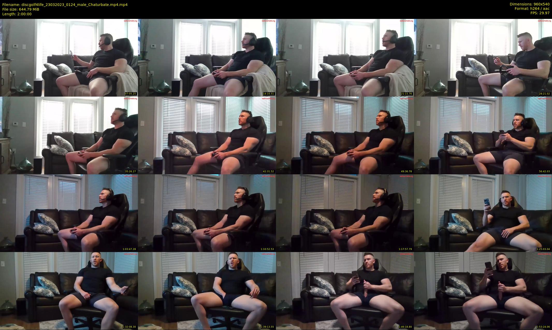 discgolf4life — 120 minute Chaturbate male cam show recording, 480p, Mar 23, 2023