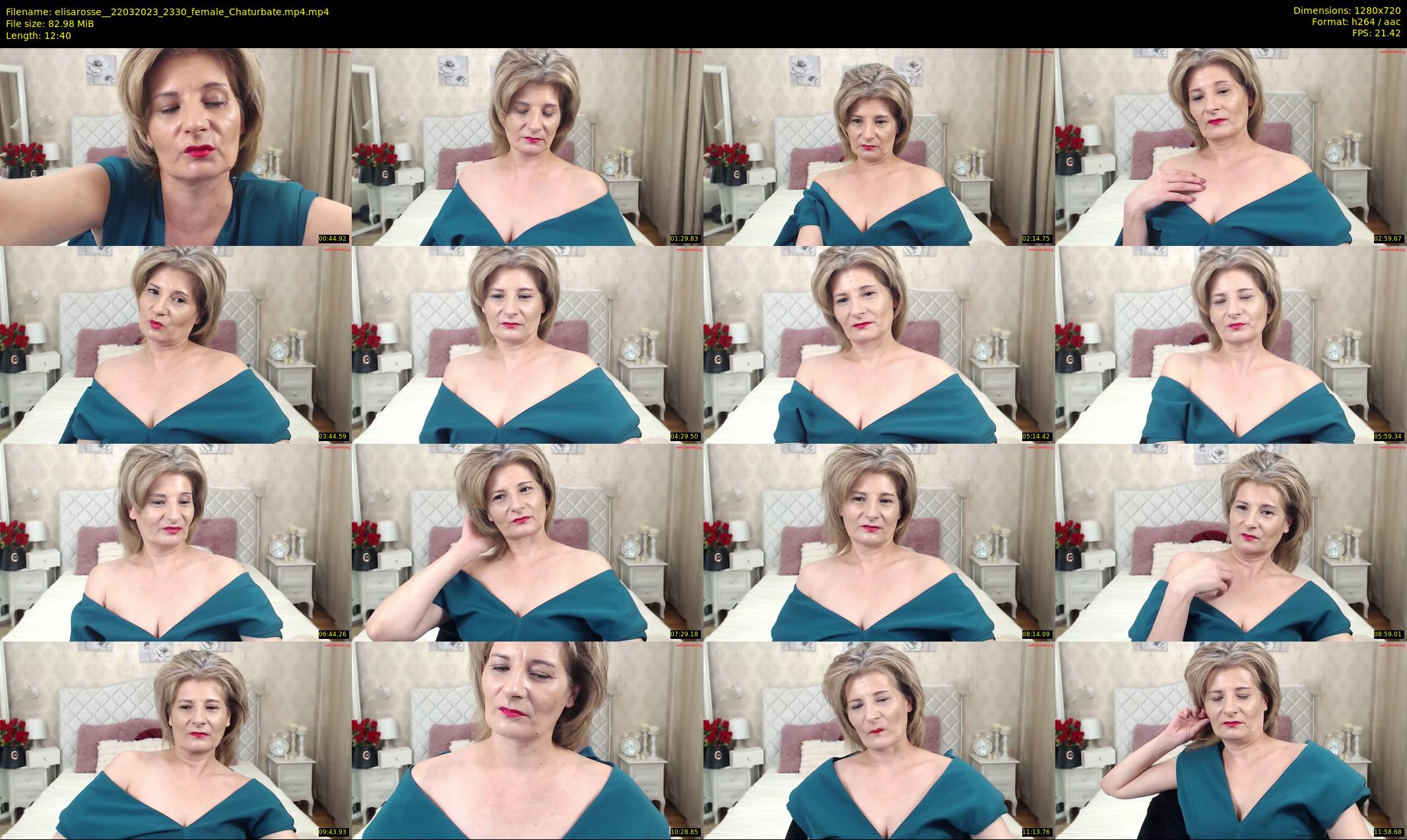 elisarosse_ — 13 minute Chaturbate female cam show recording, 720p, Mar 22, 2023