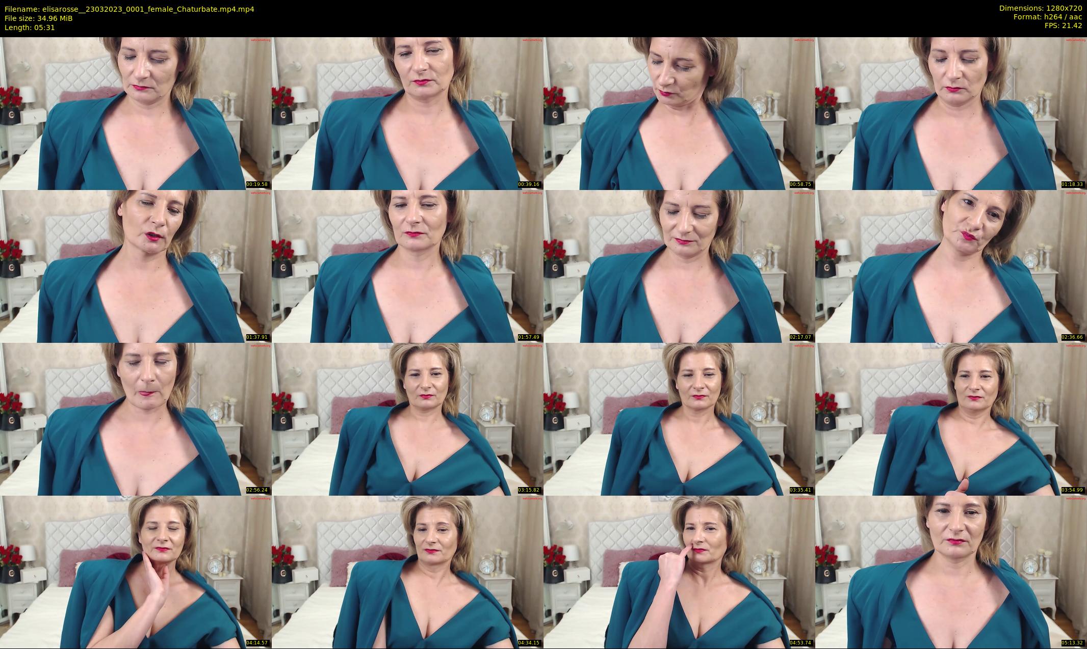 elisarosse_ — 6 minute Chaturbate female cam show recording, 720p, Mar 23, 2023