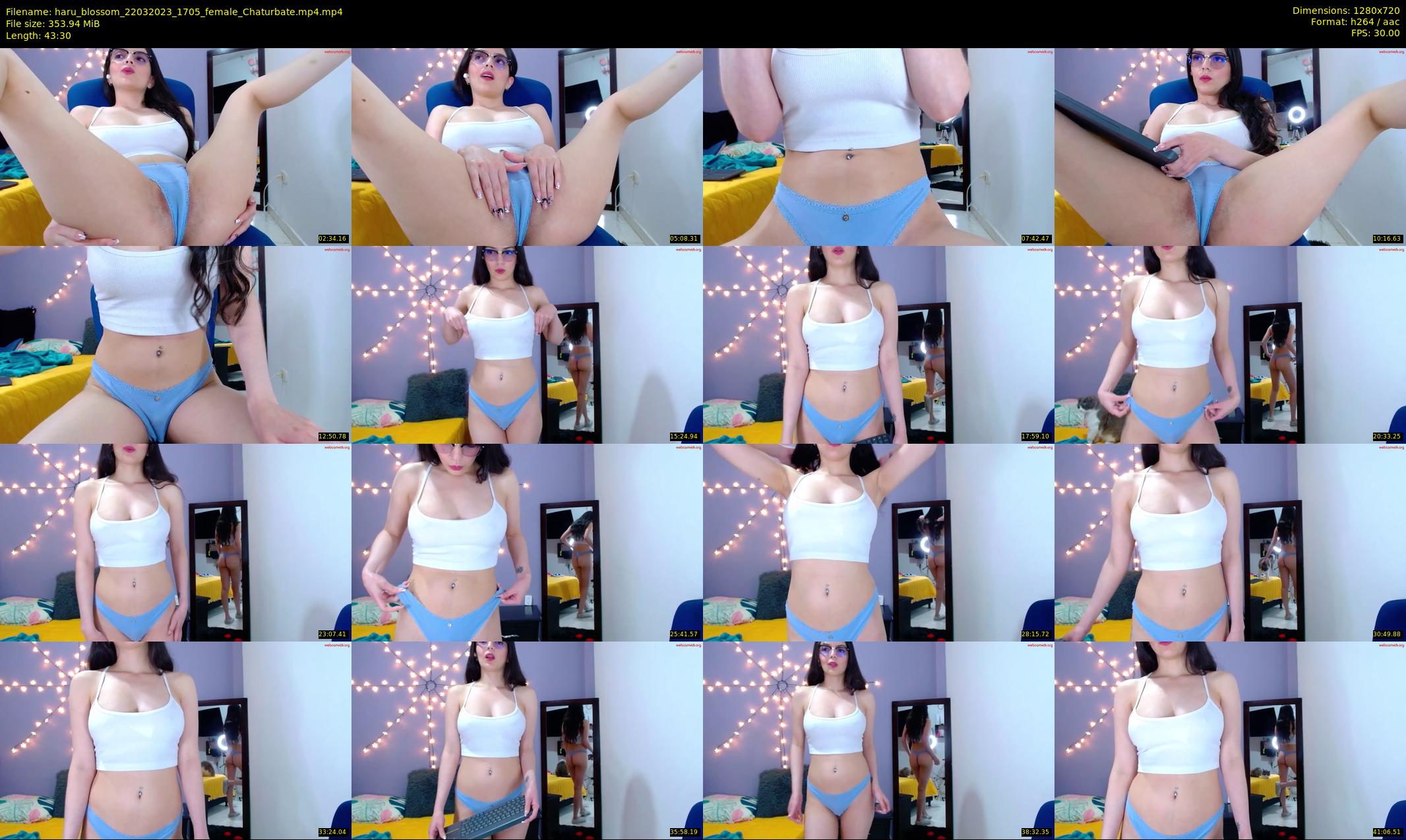 haru_blossom — 44 minute Chaturbate female cam show recording, 720p, Mar 22, 2023