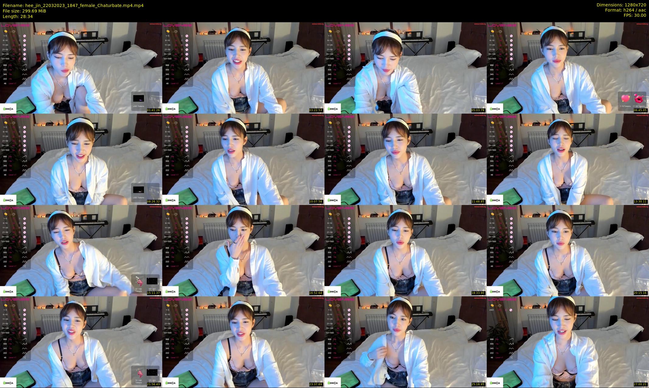 hee_jin — 29 minute Chaturbate female cam show recording, 720p, Mar 22, 2023