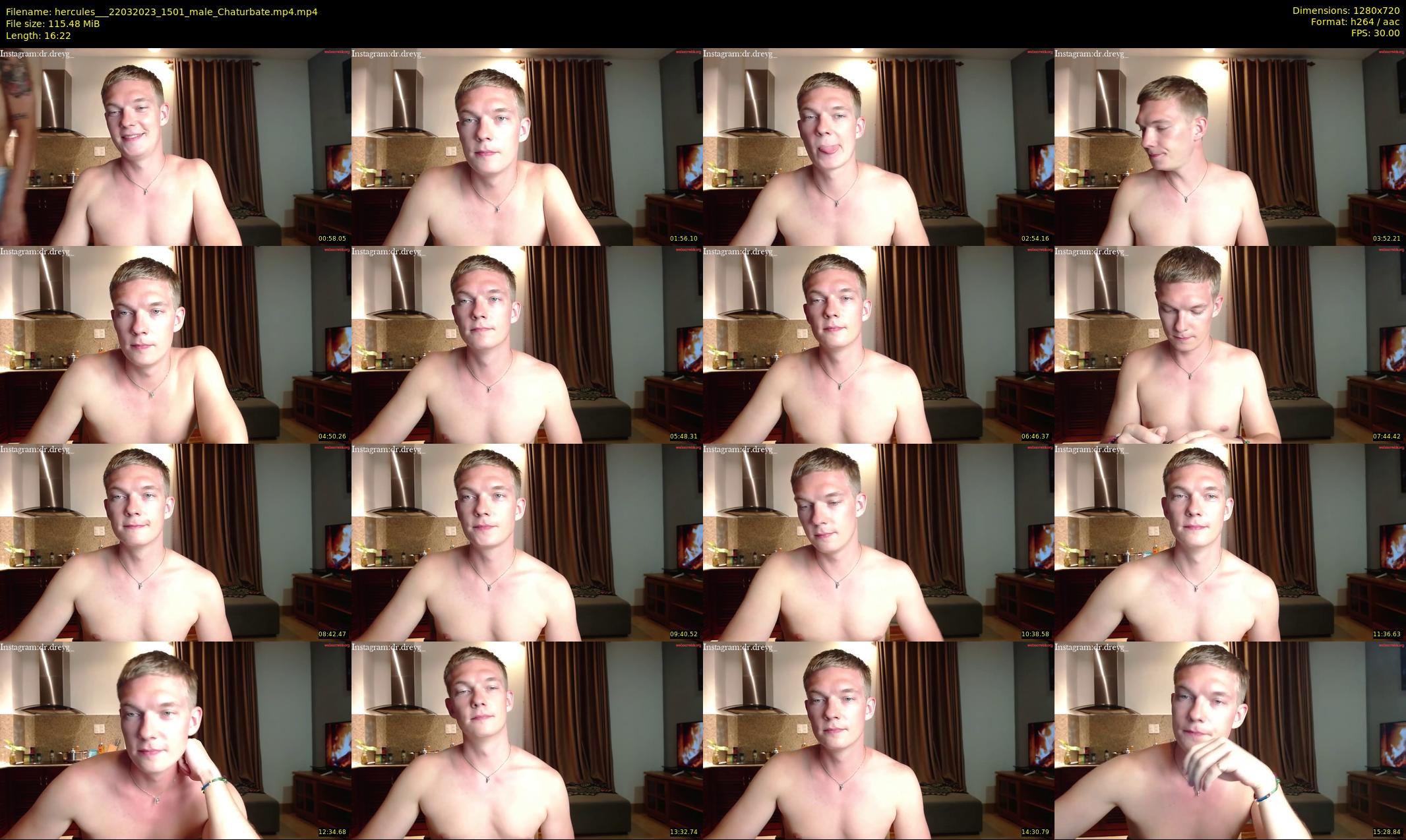 hercules__ — 17 minute Chaturbate male cam show recording, 720p, Mar 22, 2023
