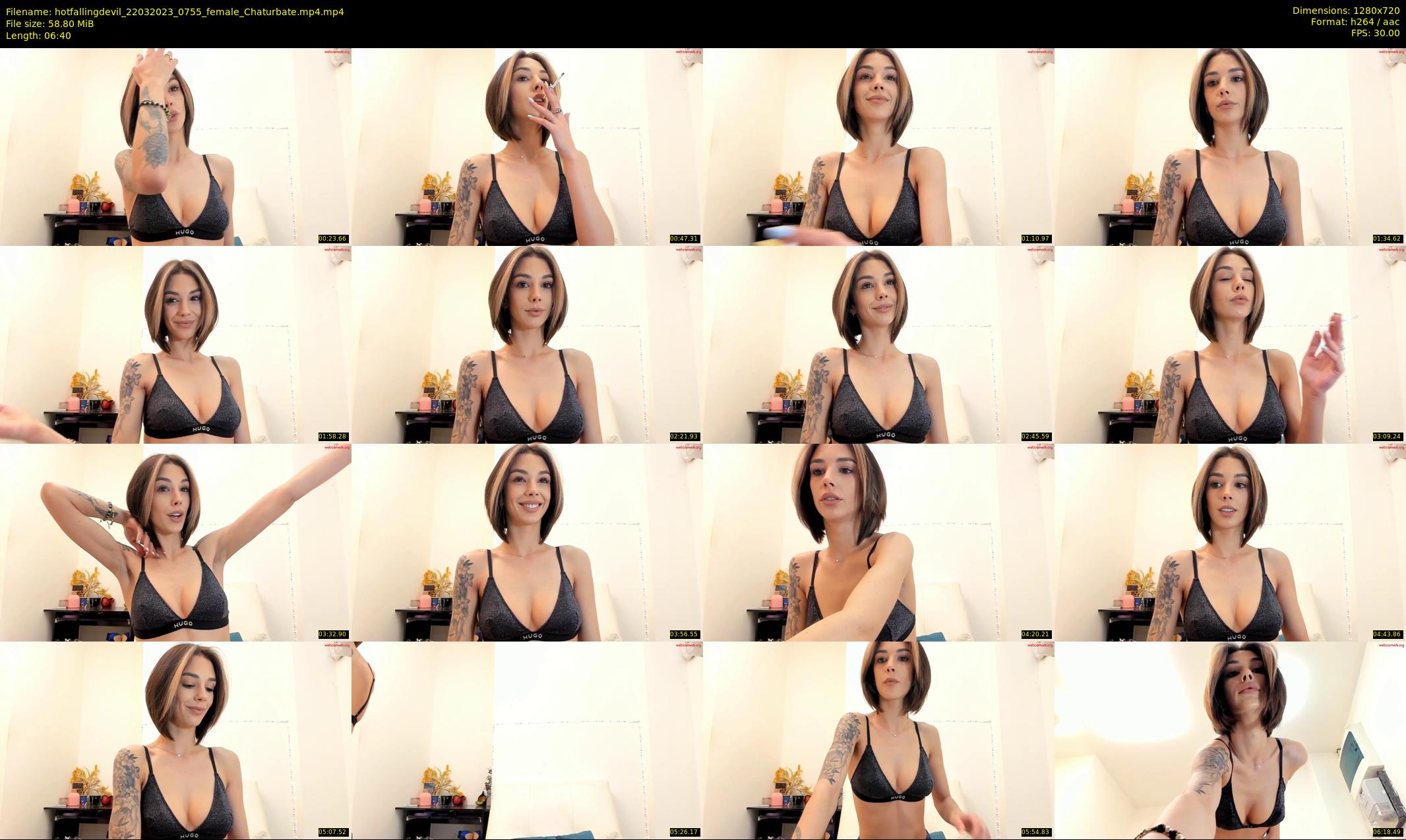 hotfallingdevil — 7 minute Chaturbate female cam show recording, 720p, Mar 22, 2023