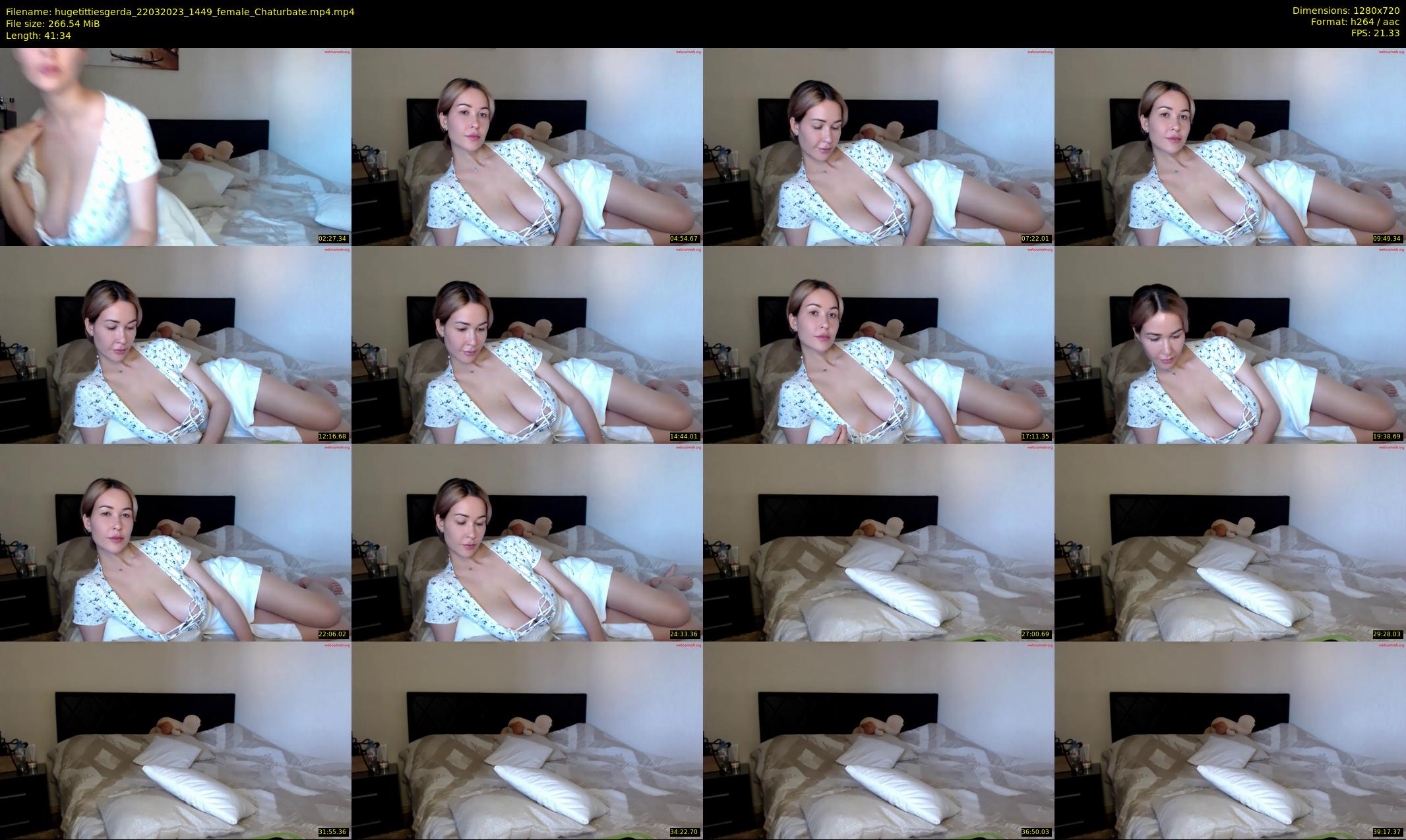 hugetittiesgerda — 42 minute Chaturbate female cam show recording, 720p, Mar 22, 2023