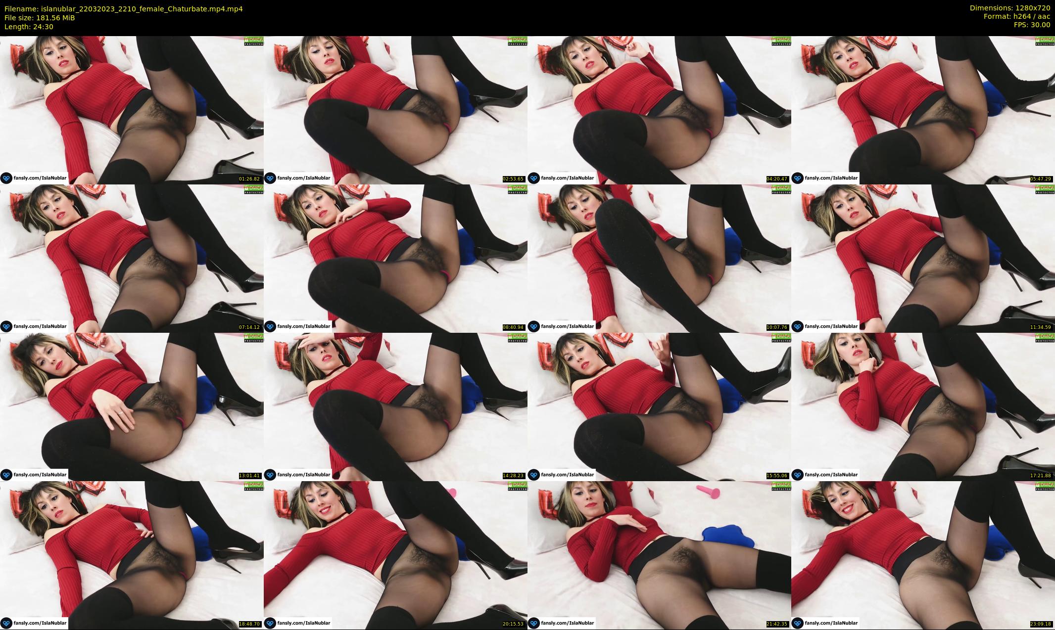islanublar — 25 minute Chaturbate female cam show recording, 720p, Mar 22, 2023