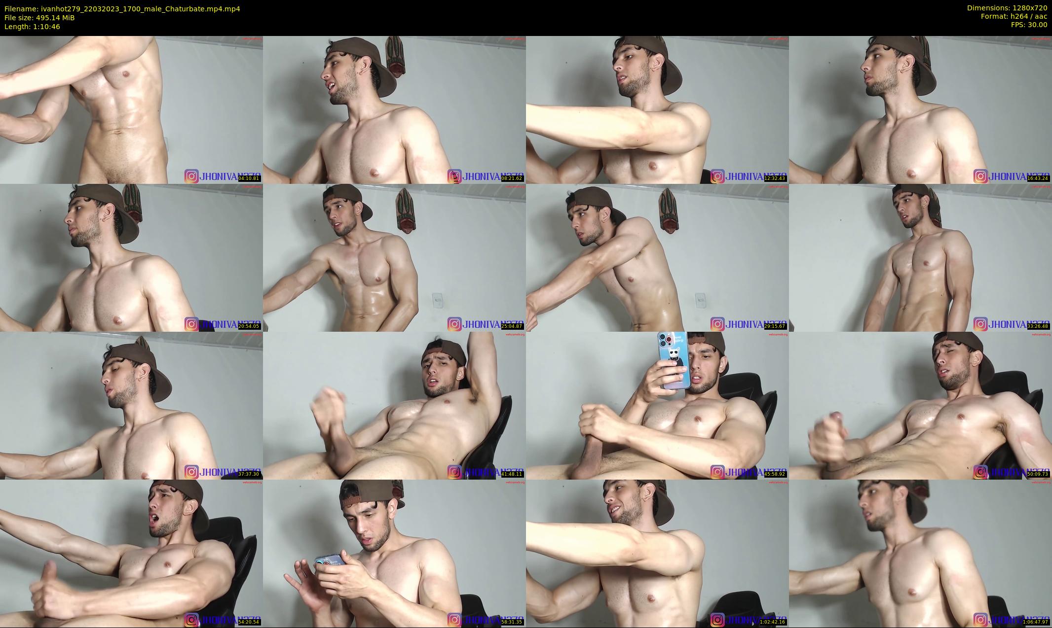 ivanhot279 — 71 minute Chaturbate male cam show recording, 720p, Mar 22, 2023