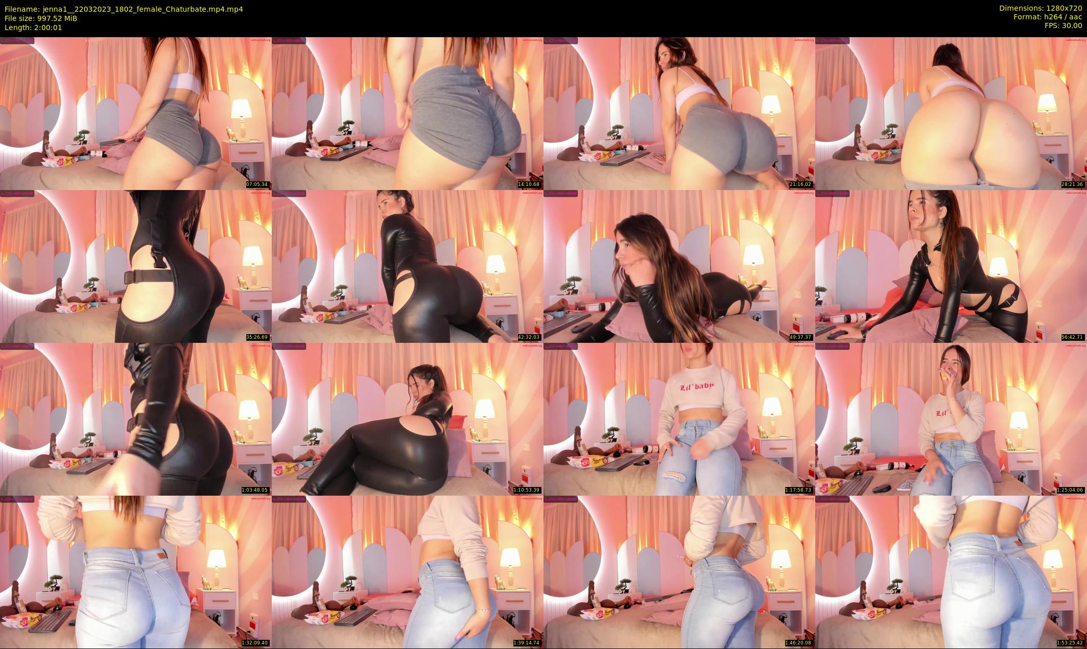 jenna1_ — 121 minute Chaturbate female cam show recording, 720p, Mar 22, 2023