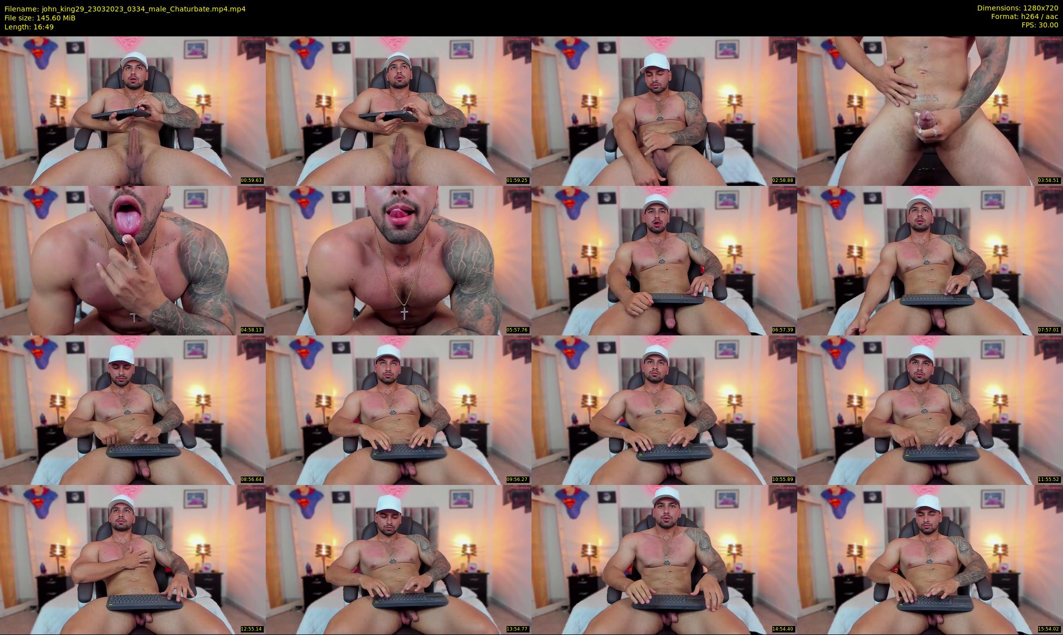 john_king29 — 17 minute Chaturbate male cam show recording, 720p, Mar 23, 2023