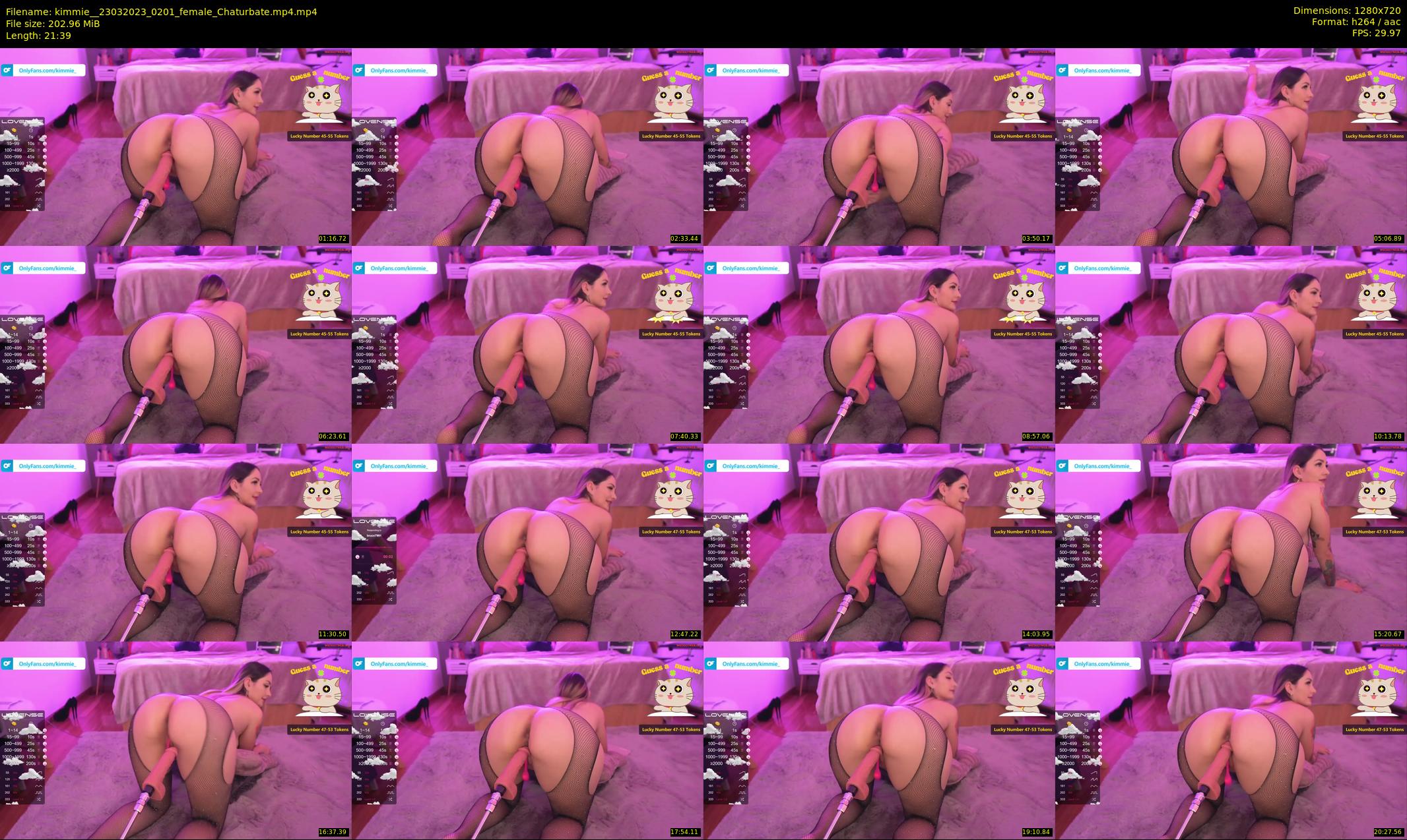 kimmie_ — 22 minute Chaturbate female cam show recording, 720p, Mar 23, 2023