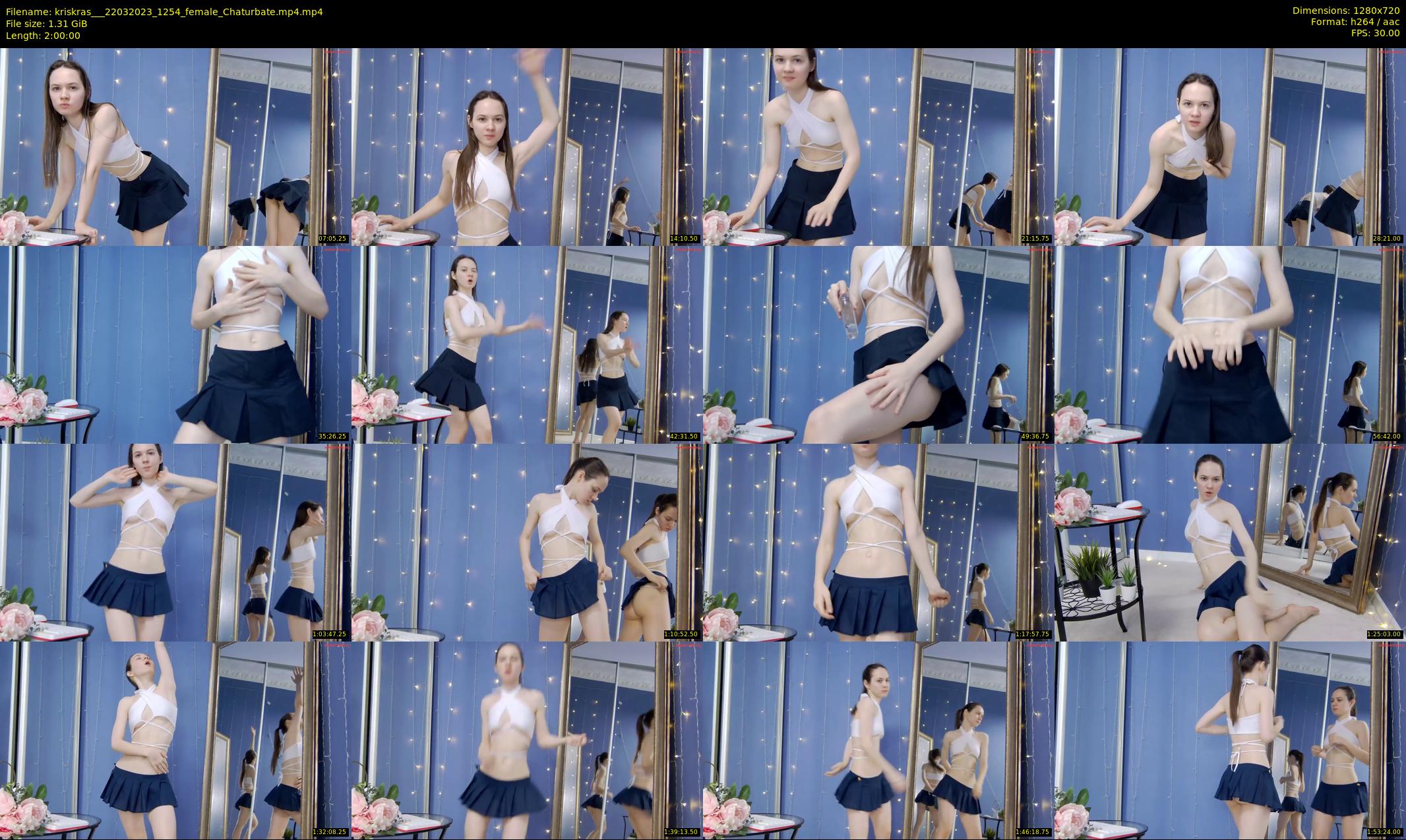 kriskras__ — 120 minute Chaturbate female cam show recording, 720p, Mar 22, 2023