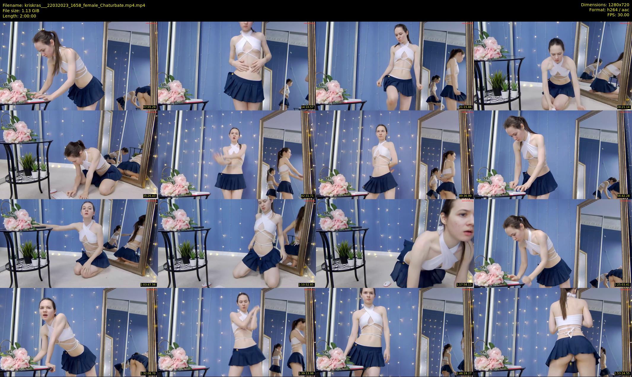 kriskras__ — 120 minute Chaturbate female cam show recording, 720p, Mar 22, 2023