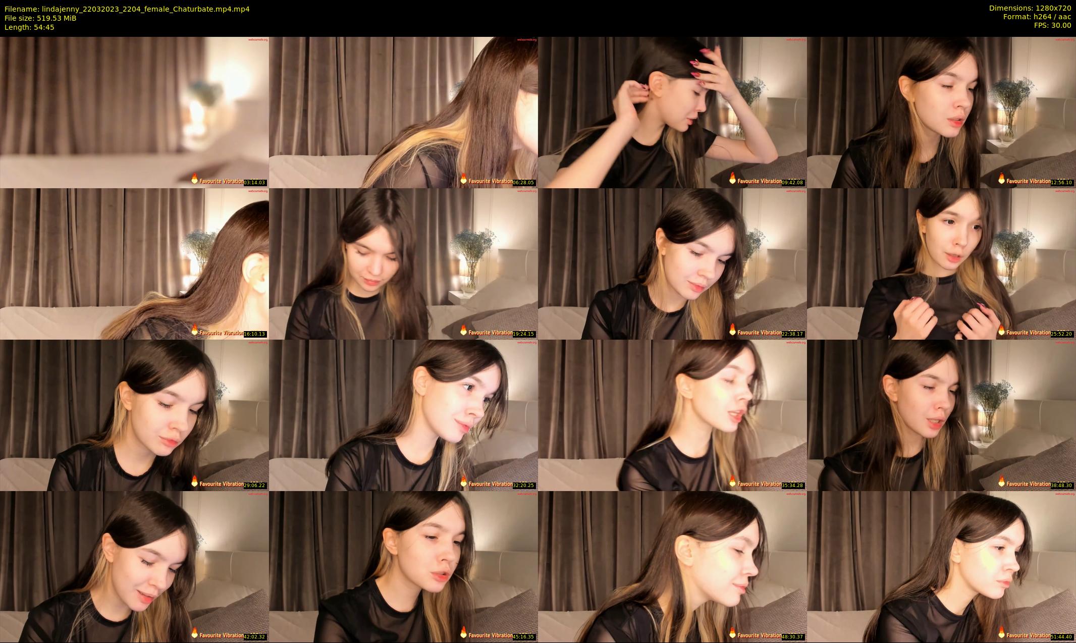 lindajenny — 55 minute Chaturbate couple cam show recording, 720p, Mar 22, 2023