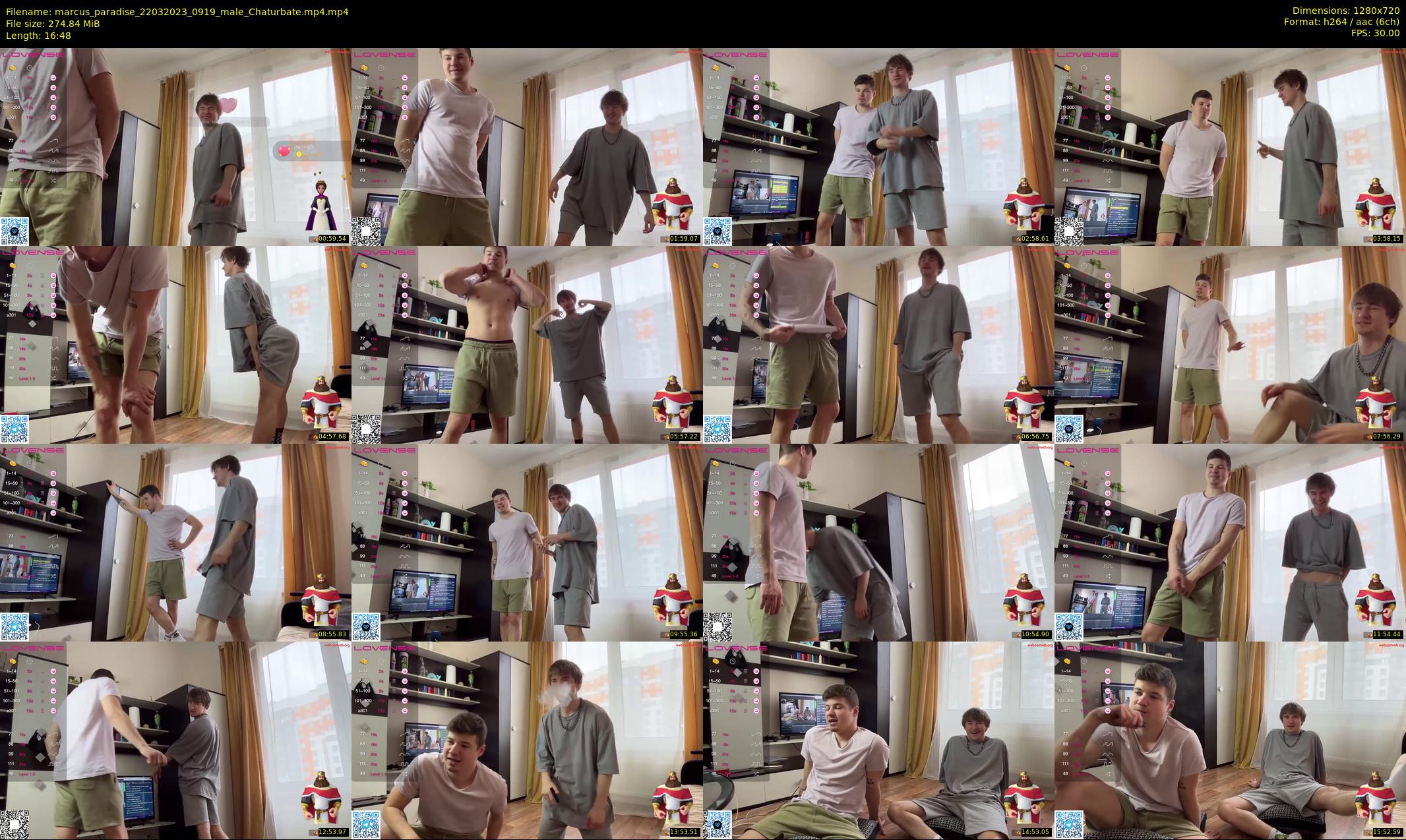 marcus_paradise — 17 minute Chaturbate male cam show recording, 720p, Mar 22, 2023