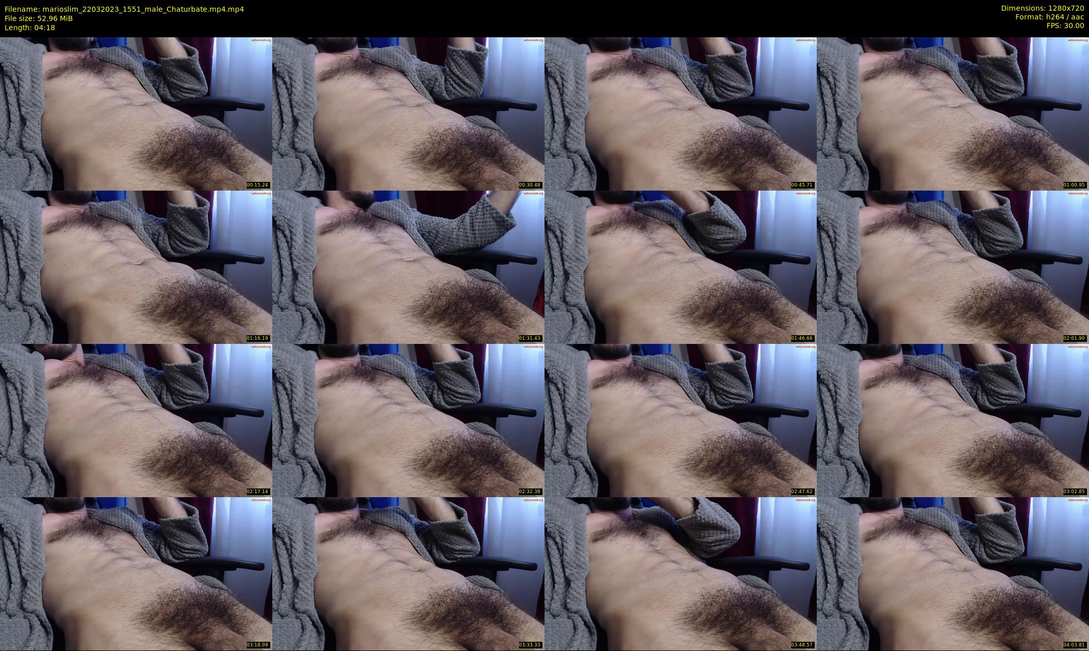marioslim — 5 minute Chaturbate male cam show recording, 720p, Mar 22, 2023