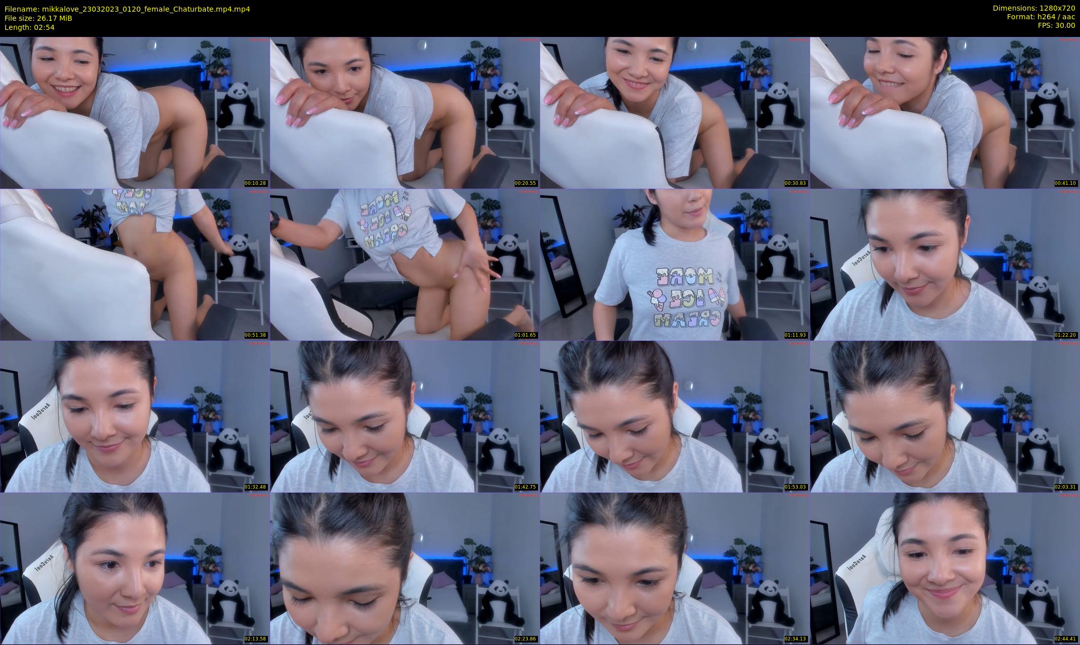 mikkalove — 3 minute Chaturbate female cam show recording, 720p, Mar 23, 2023
