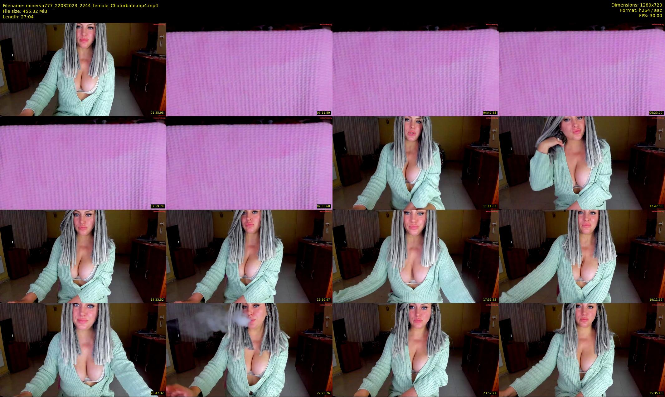 minerva777 — 28 minute Chaturbate female cam show recording, 720p, Mar 22, 2023