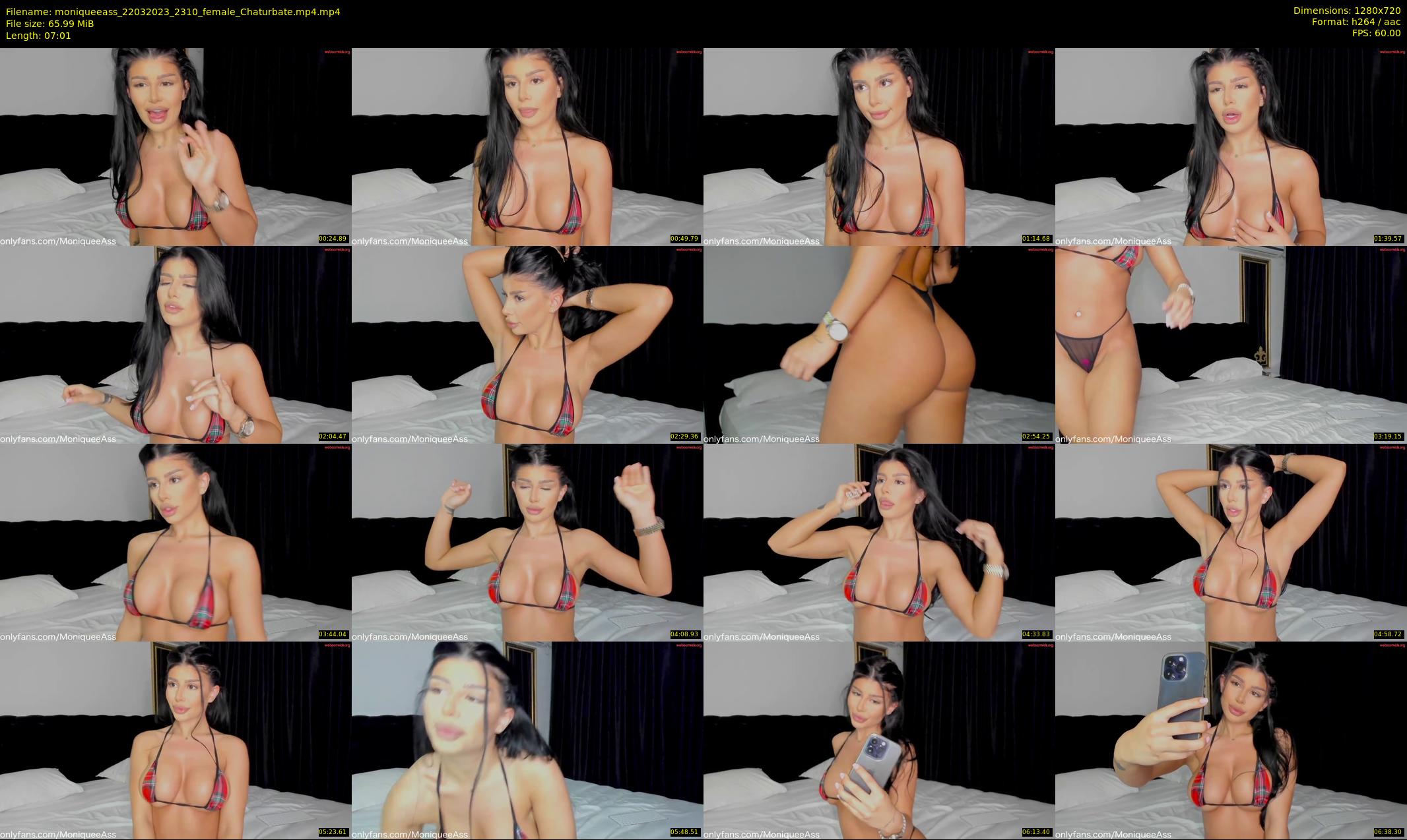 moniqueeass — 8 minute Chaturbate female cam show recording, 720p, Mar 22, 2023