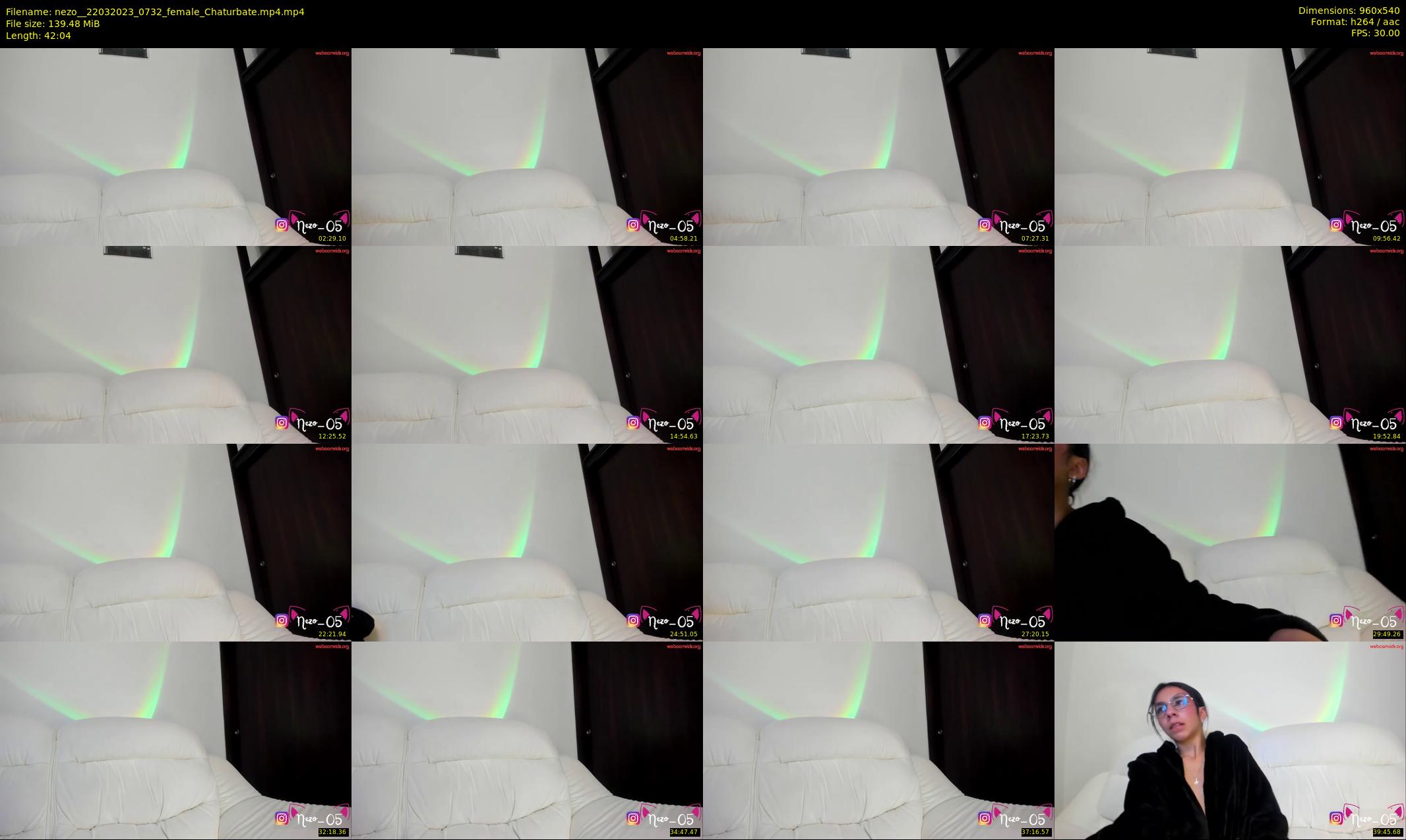 nezo_ — 43 minute Chaturbate female cam show recording, 480p, Mar 22, 2023