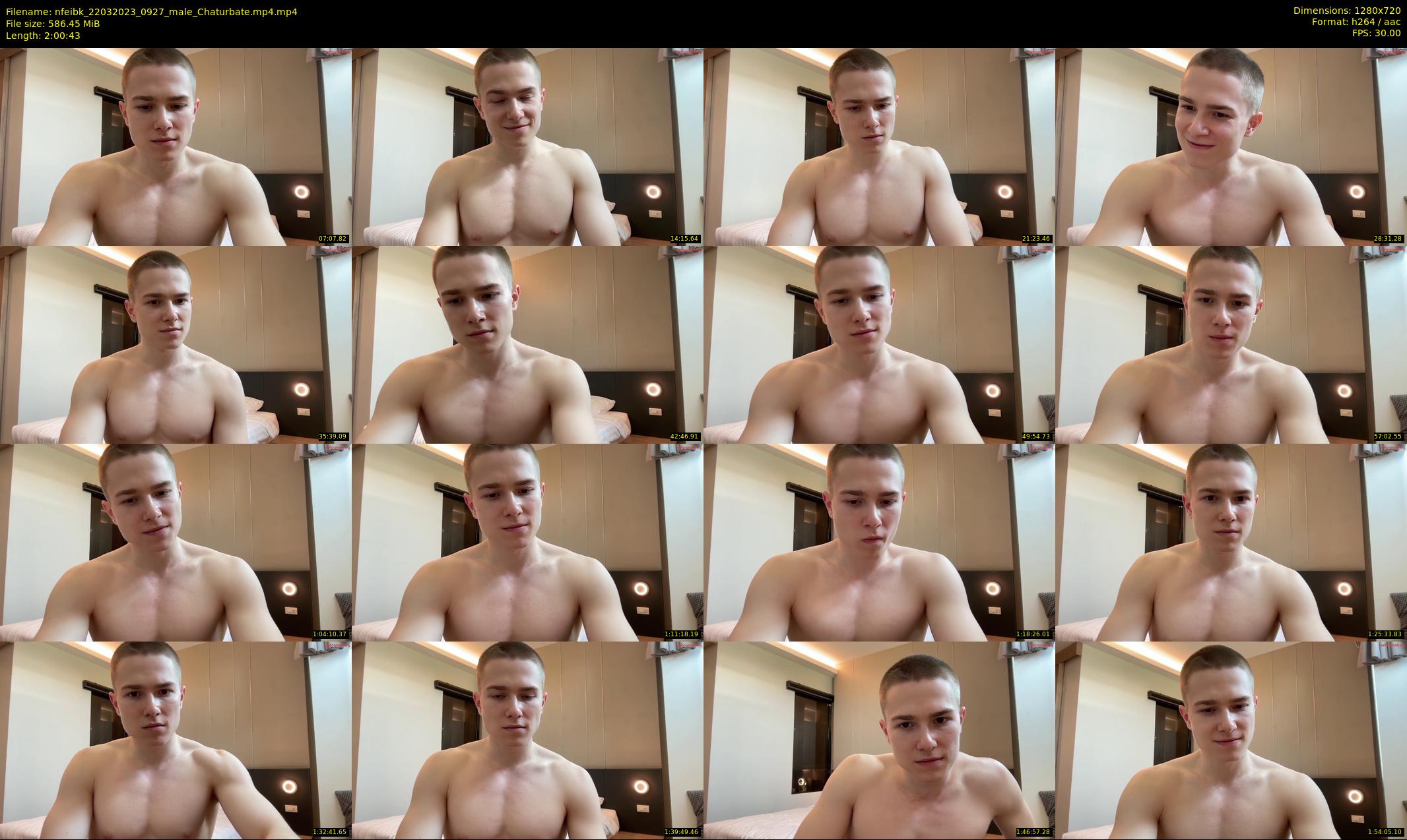 nfeibk — 121 minute Chaturbate male cam show recording, 720p, Mar 22, 2023