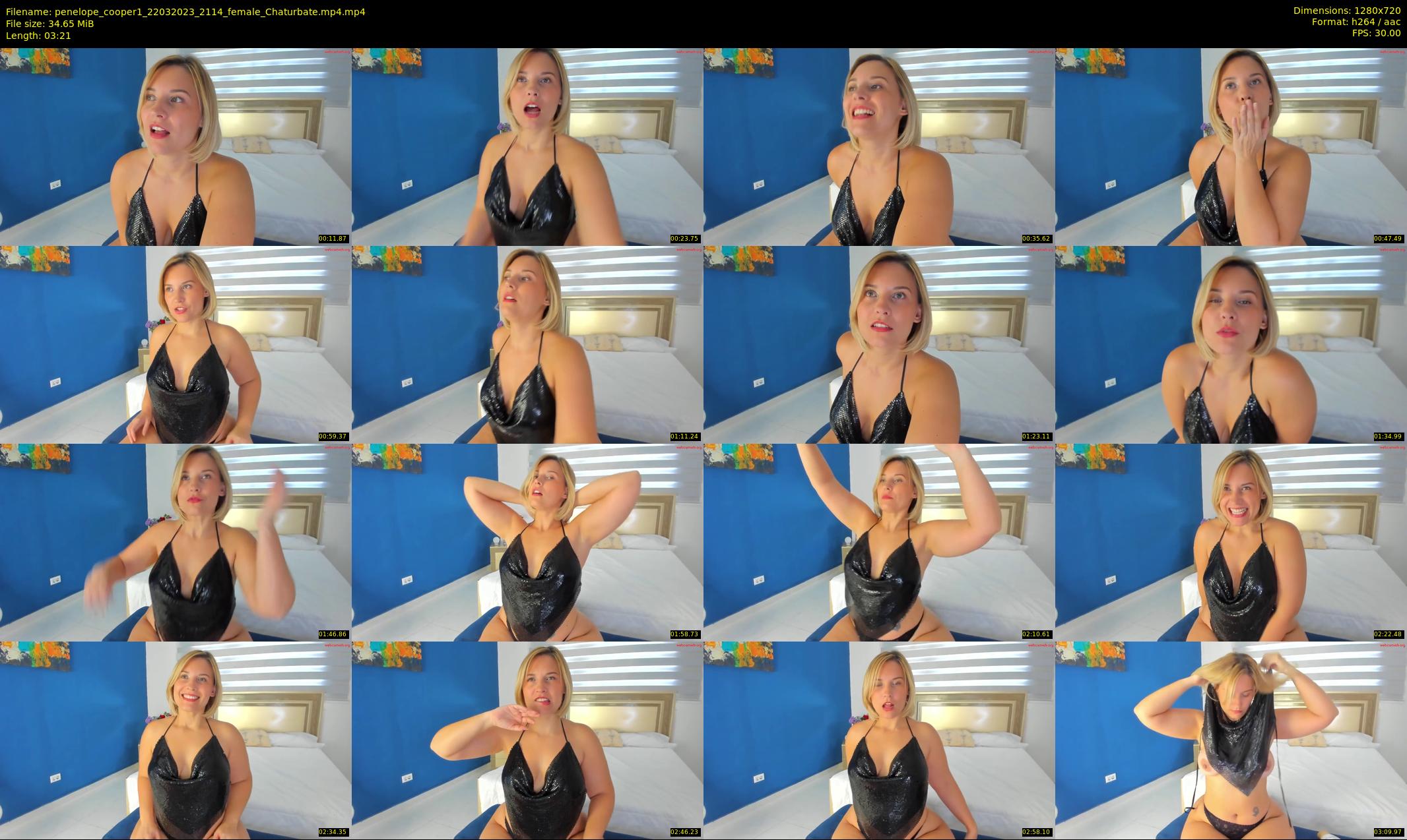 penelope_cooper1 — 4 minute Chaturbate female cam show recording, 720p, Mar 22, 2023
