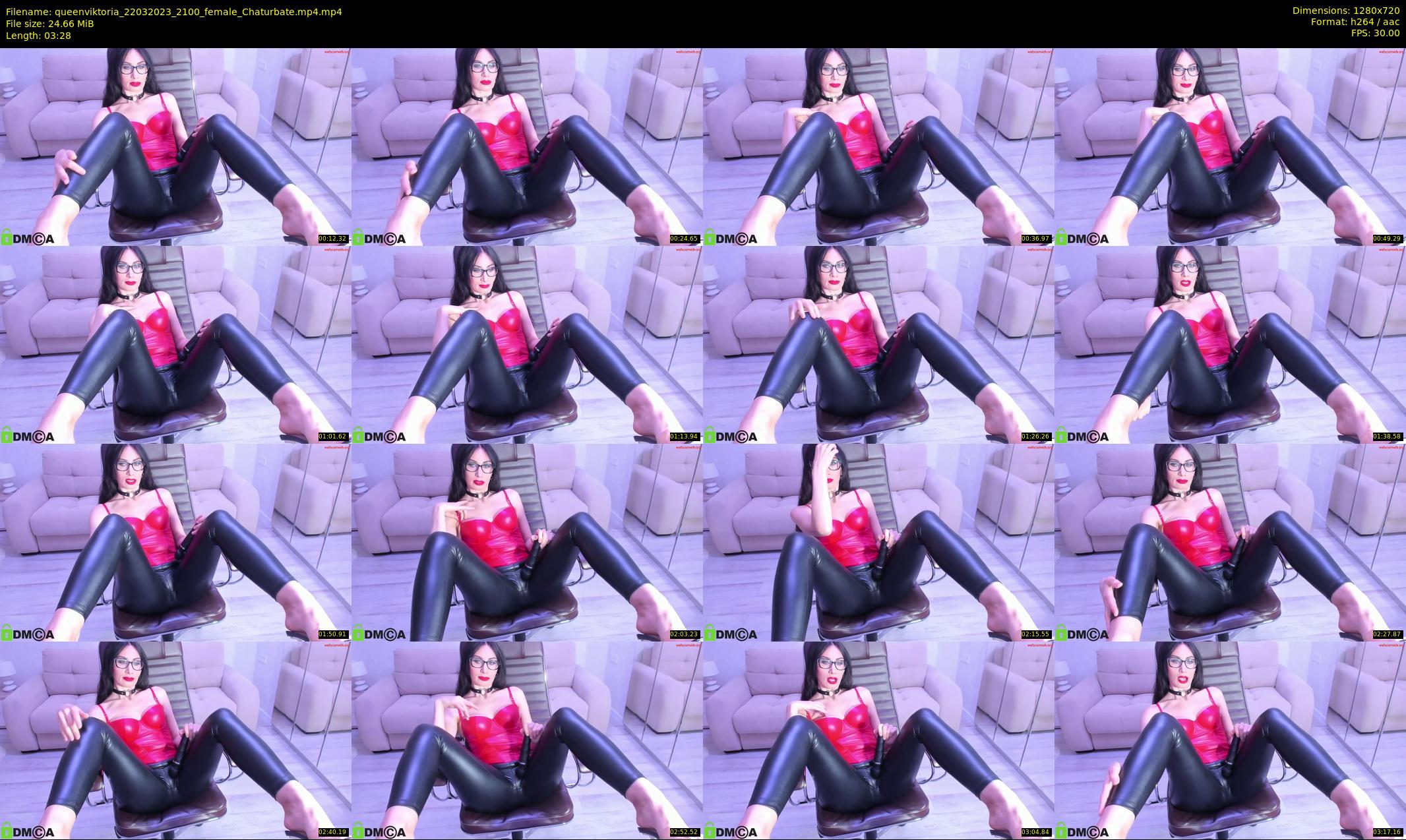 queenviktoria — 4 minute Chaturbate female cam show recording, 720p, Mar 22, 2023