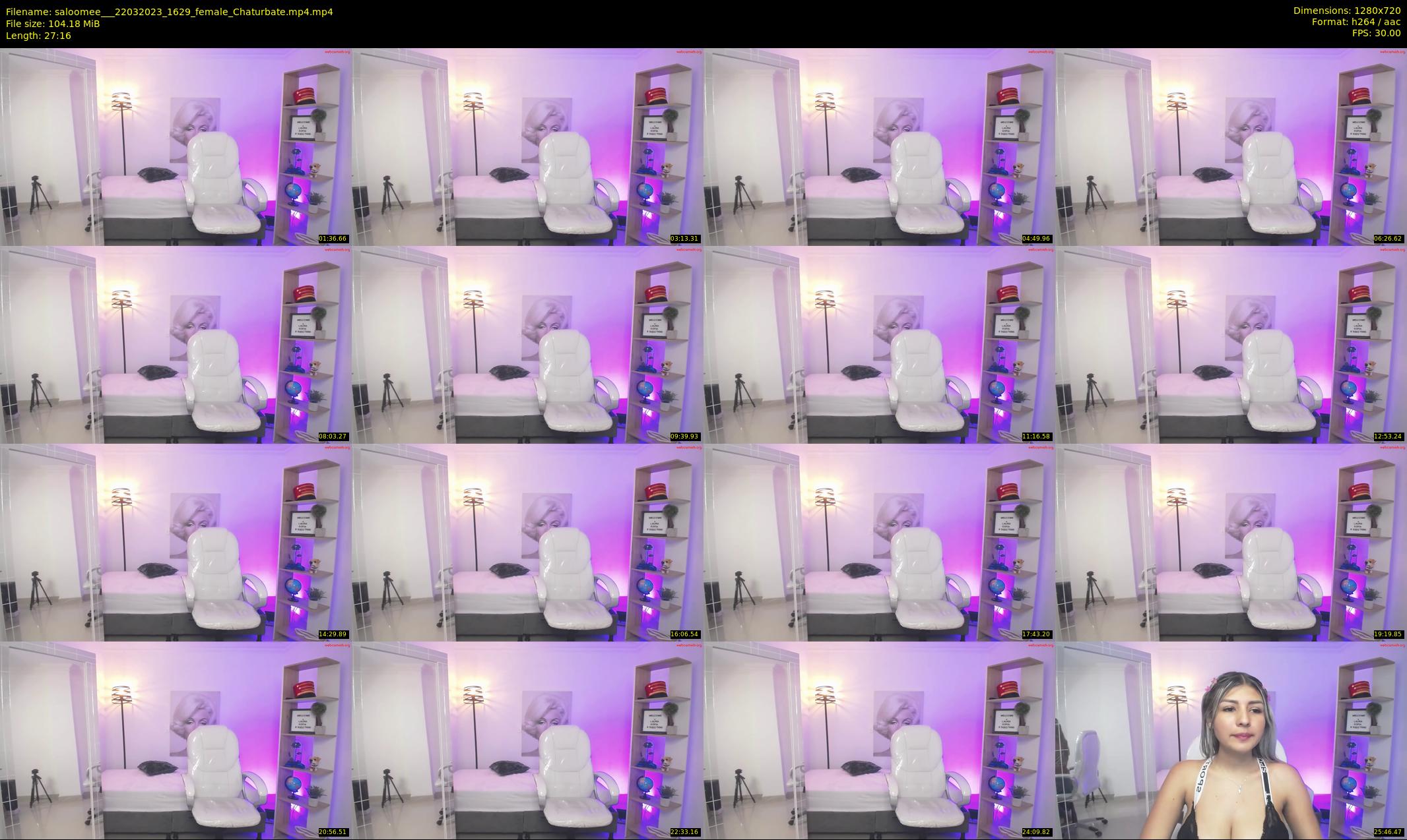 saloomee__ — 28 minute Chaturbate female cam show recording, 720p, Mar 22, 2023