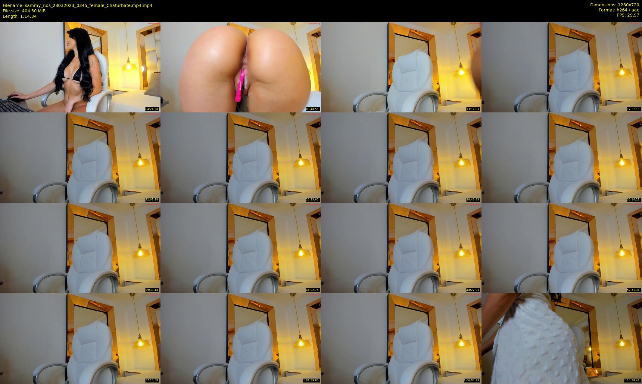 sammy_rios — 75 minute Chaturbate female cam show recording, 720p, Mar 23, 2023