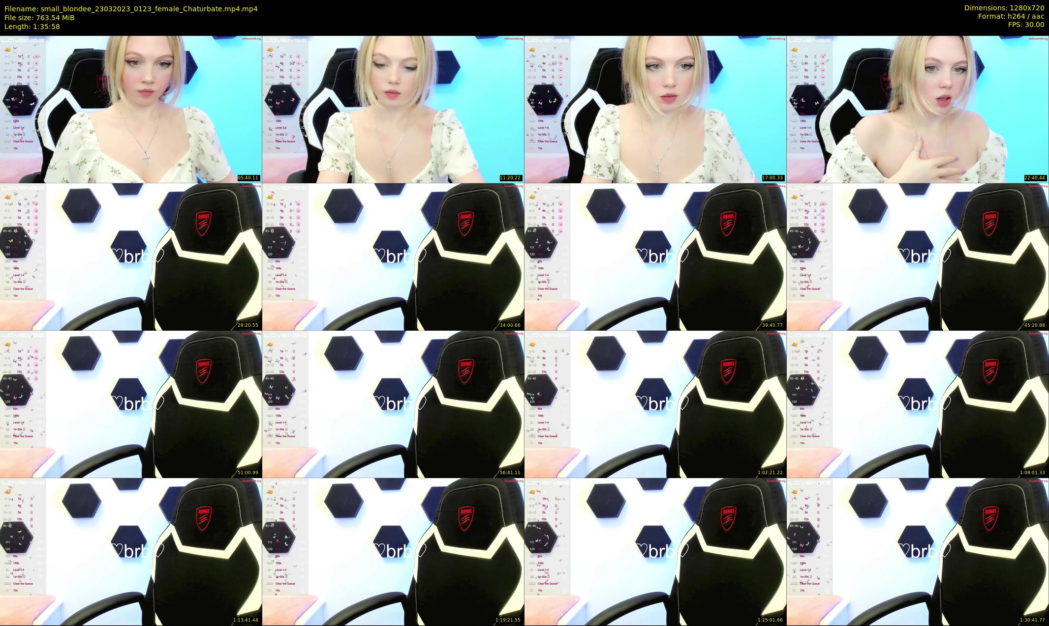 small_blondee — 96 minute Chaturbate female cam show recording, 720p, Mar 23, 2023
