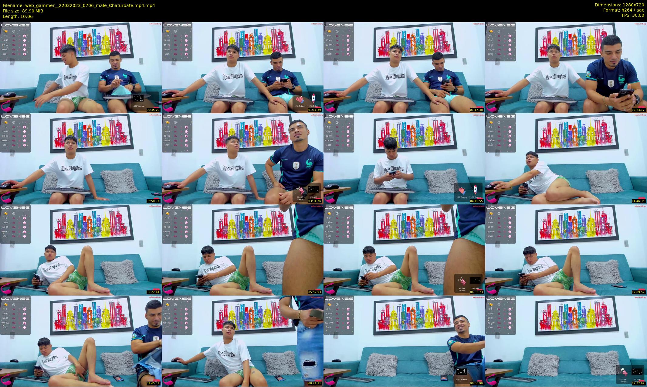 web_gammer_ — 11 minute Chaturbate male cam show recording, 720p, Mar 22, 2023