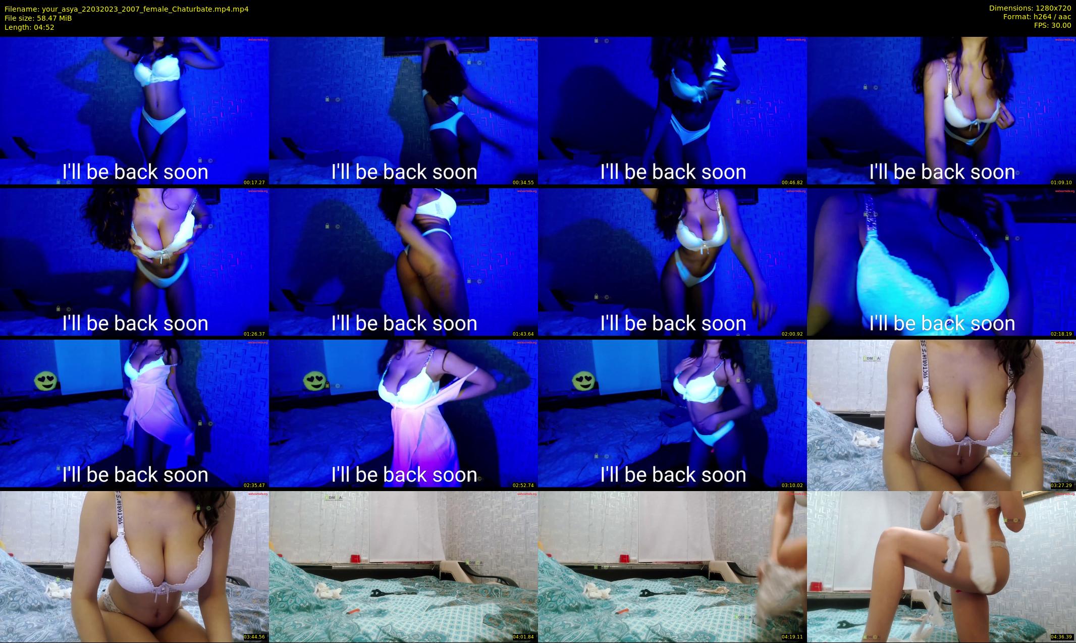 your_asya — 5 minute Chaturbate female cam show recording, 720p, Mar 22, 2023