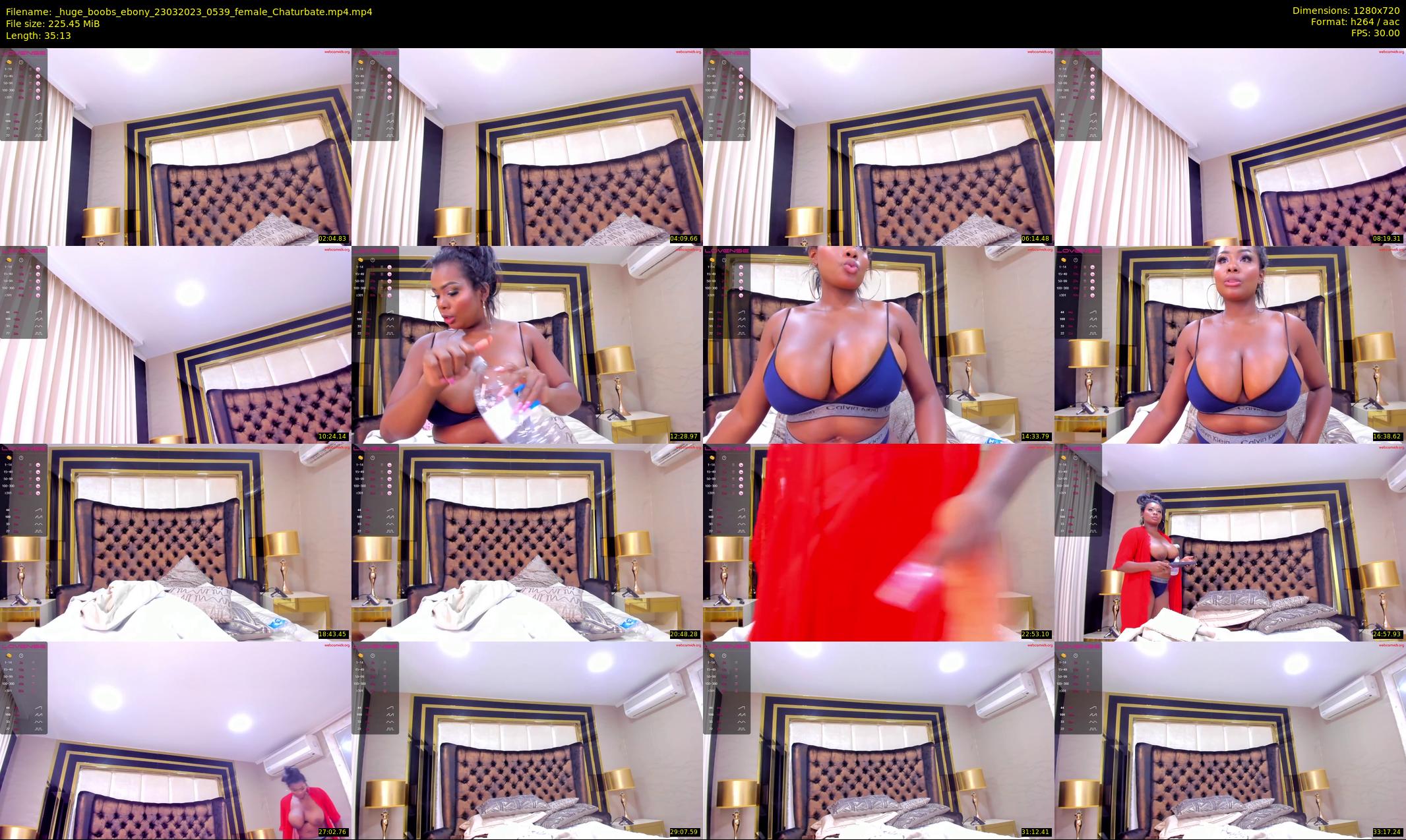_huge_boobs_ebony — 36 minute Chaturbate female cam show recording, 720p, Mar 23, 2023