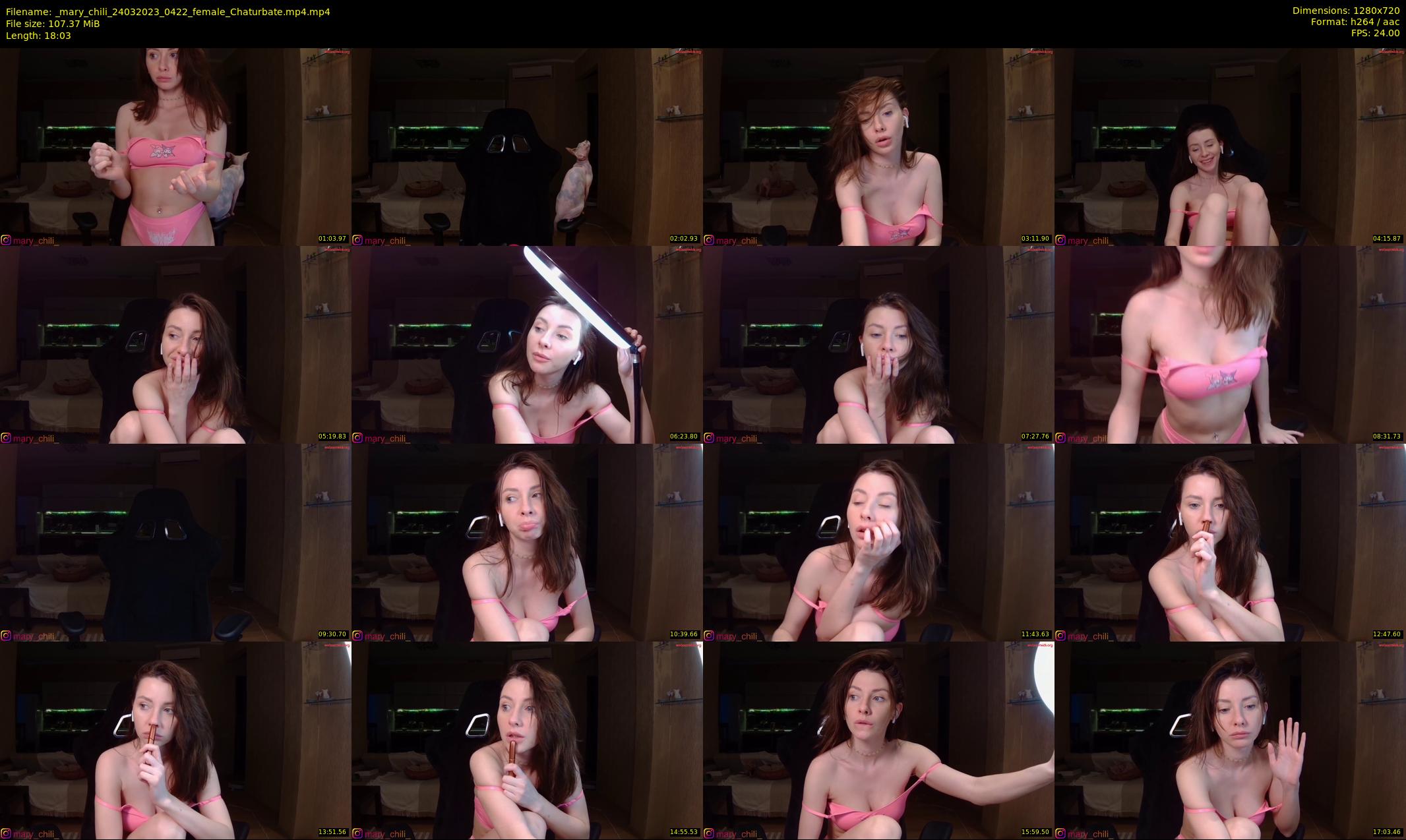 _mary_chili — 19 minute Chaturbate female cam show recording, 720p, Mar 24, 2023