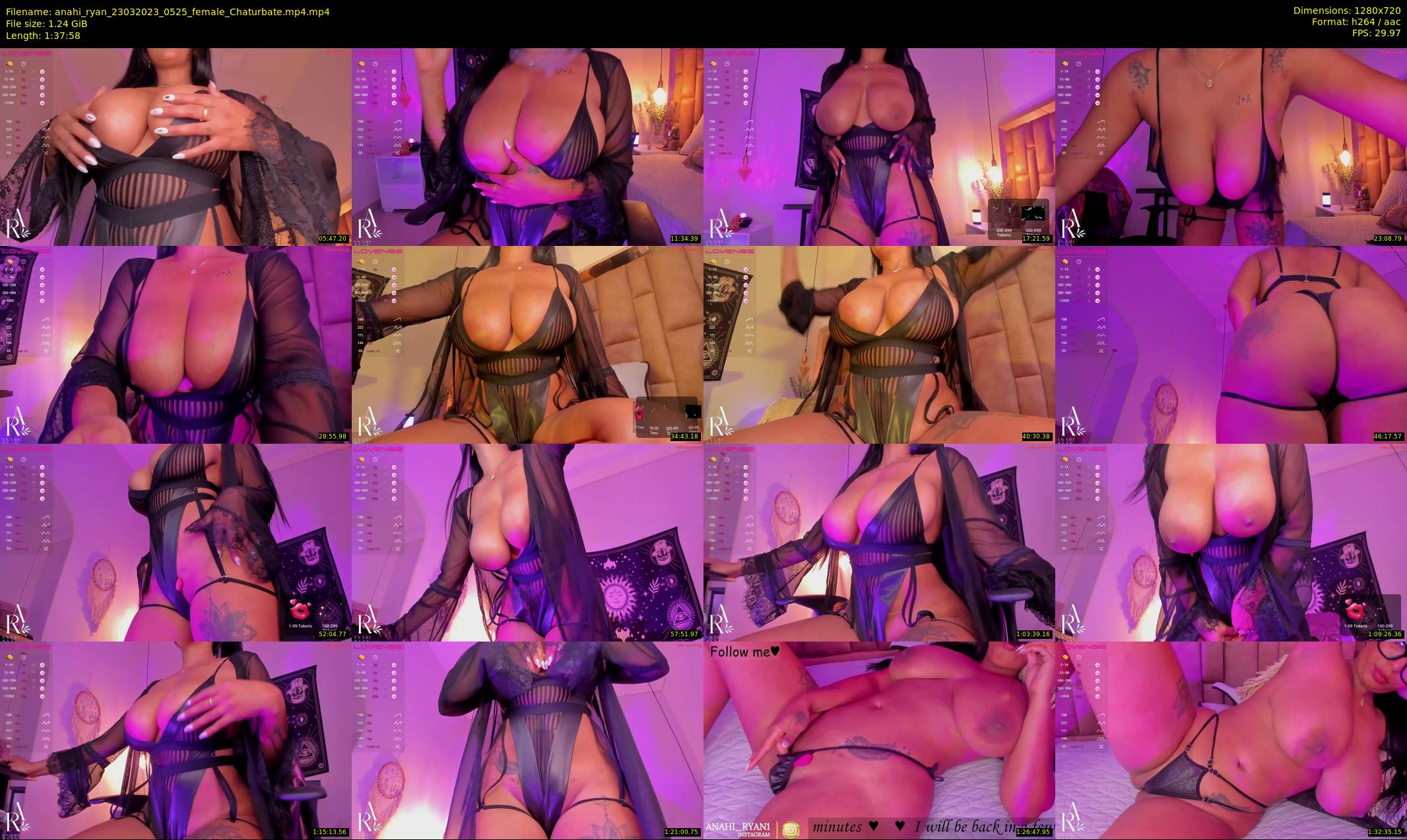 anahi_ryan — 98 minute Chaturbate female cam show recording, 720p, Mar 23, 2023