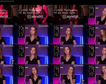 annelitt — 48 minute Chaturbate female cam show recording, 720p, Mar 23, 2023