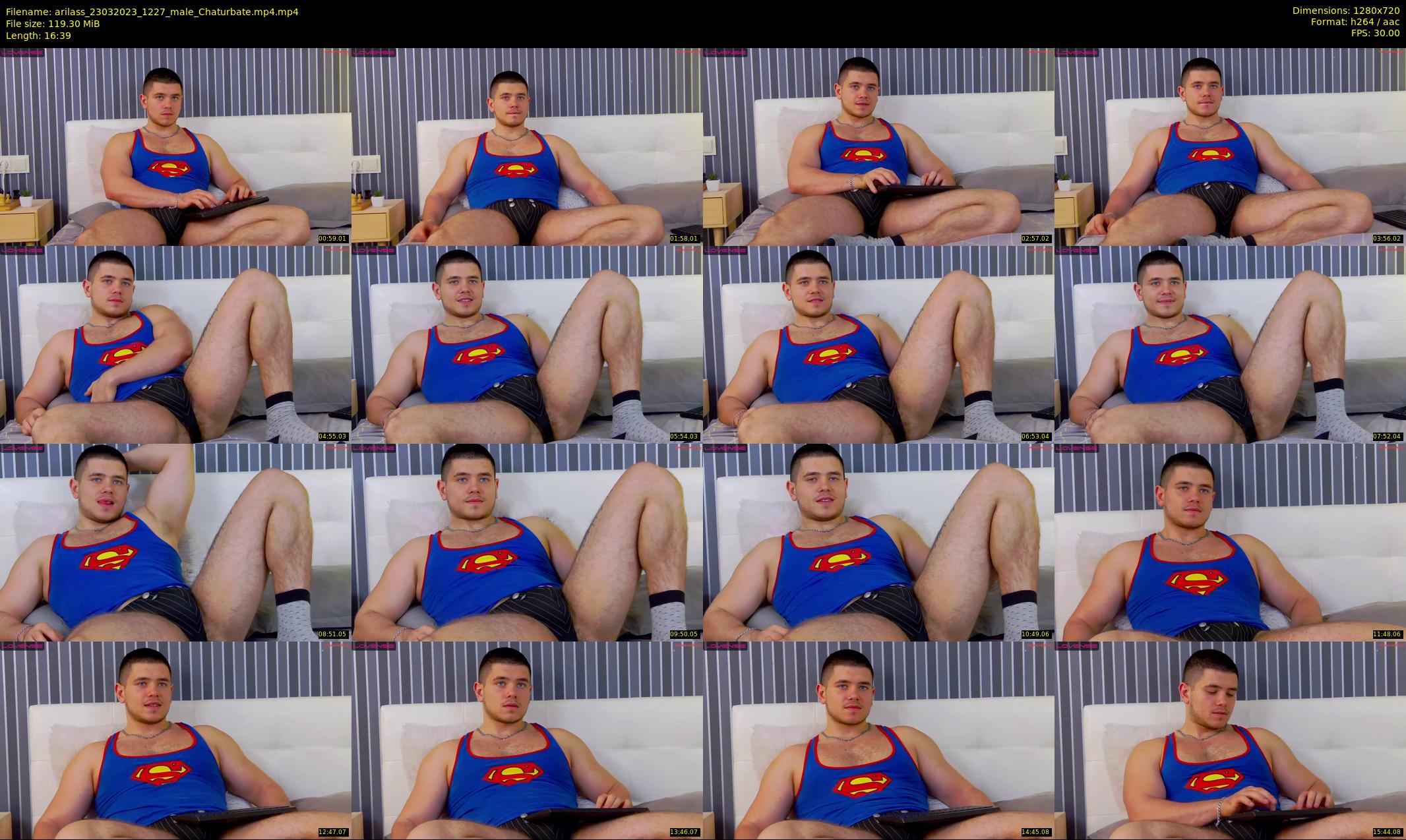 arilass — 17 minute Chaturbate male cam show recording, 720p, Mar 23, 2023