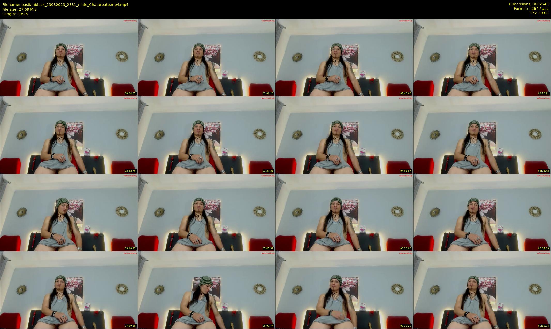 bastianblack — 10 minute Chaturbate male cam show recording, 480p, Mar 23, 2023