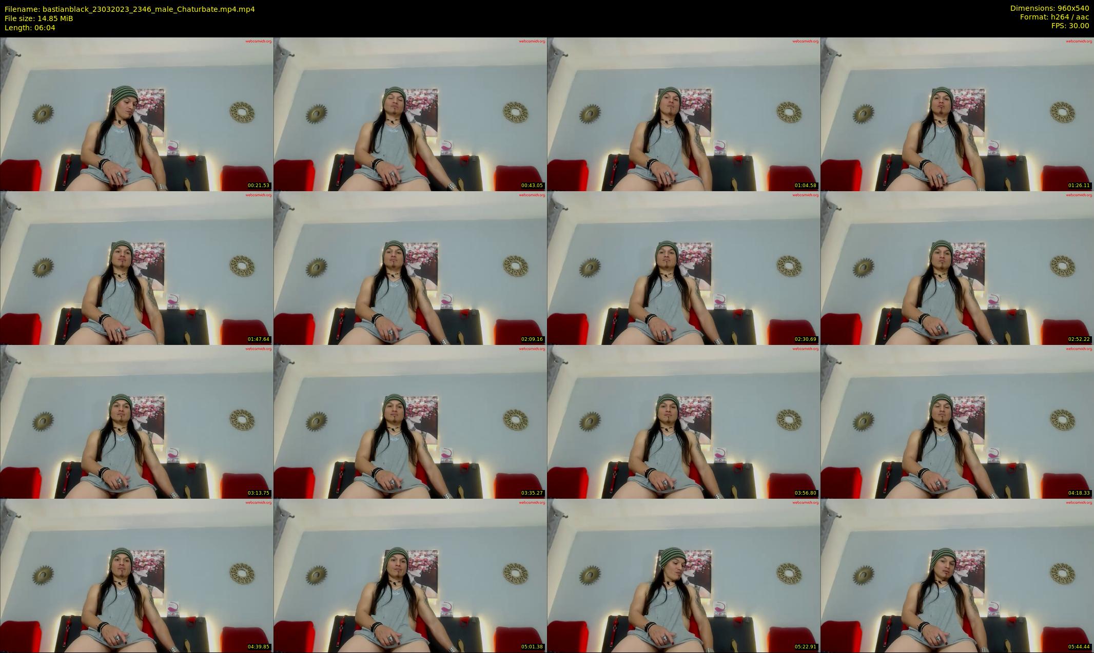 bastianblack — 7 minute Chaturbate male cam show recording, 480p, Mar 23, 2023