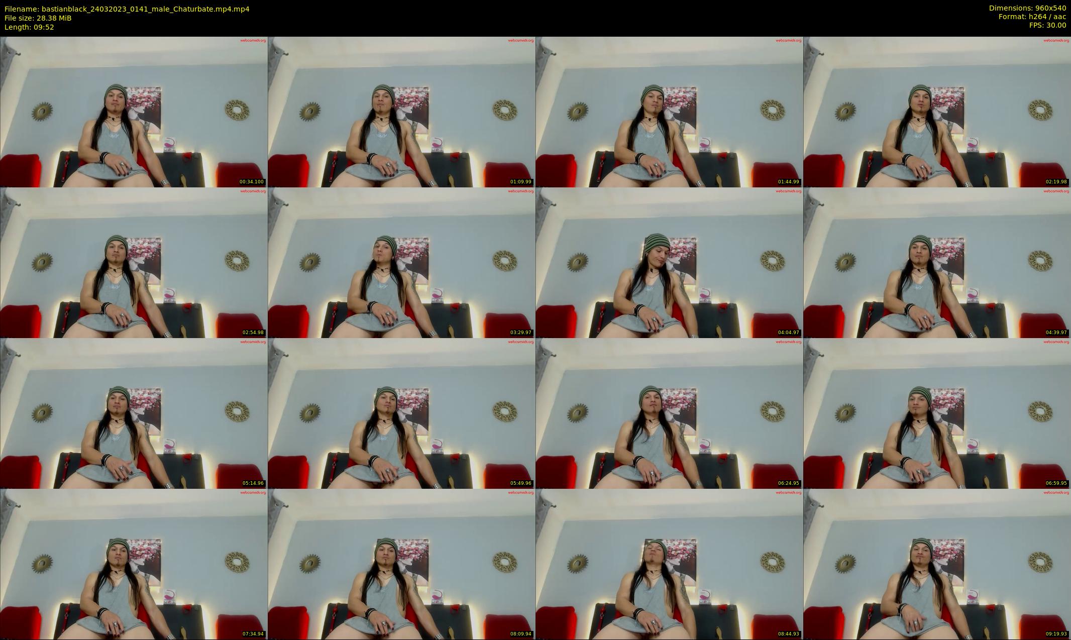 bastianblack — 10 minute Chaturbate male cam show recording, 480p, Mar 24, 2023