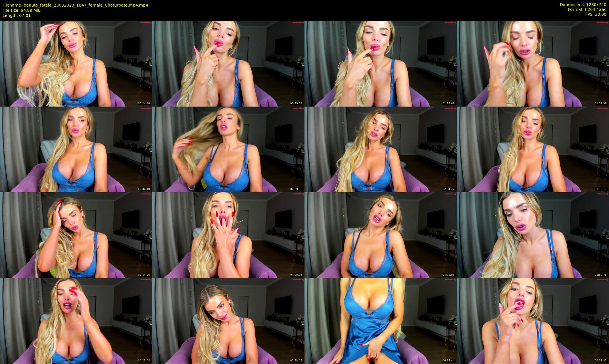 beaute_fatale — 8 minute Chaturbate female cam show recording, 720p, Mar 23, 2023