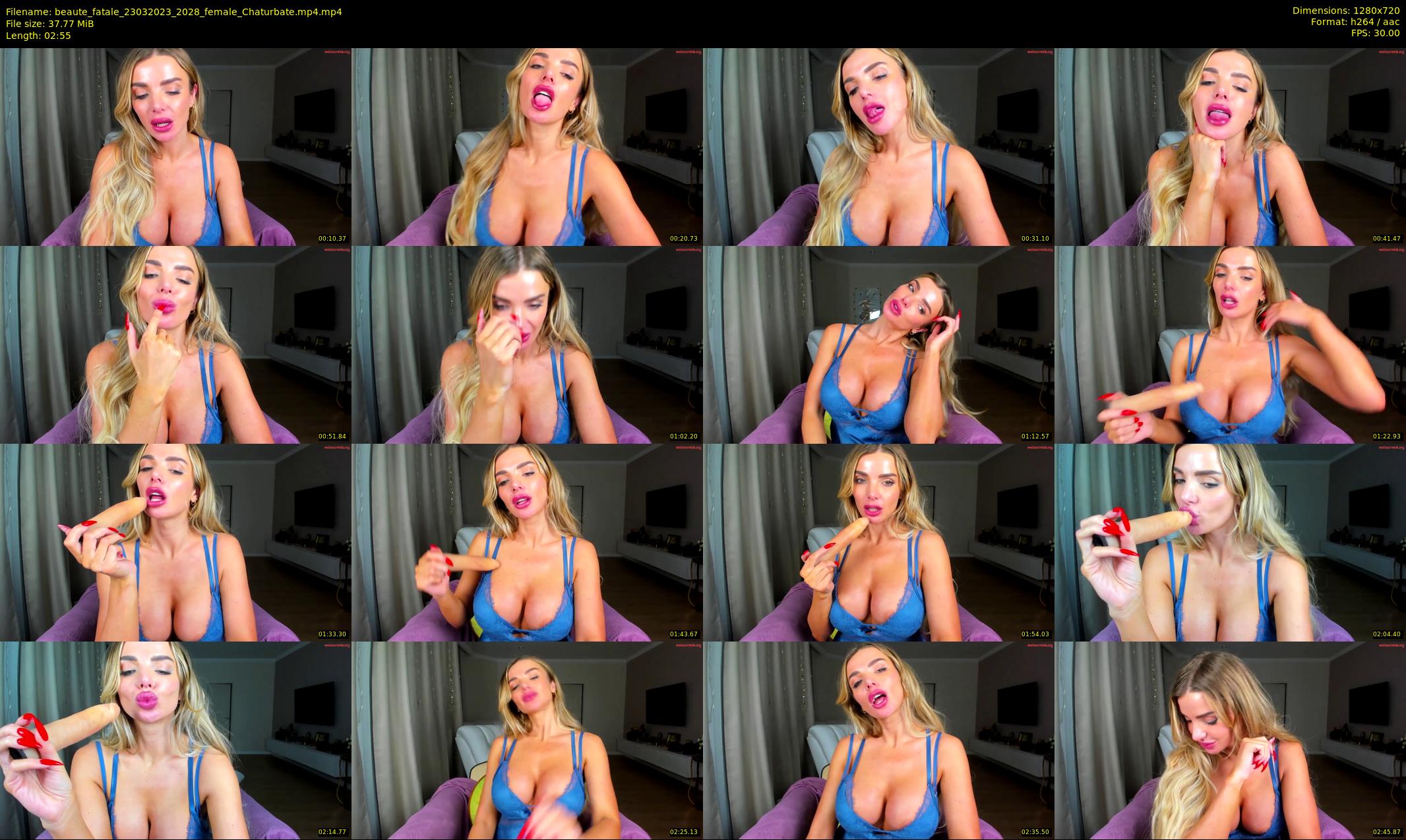 beaute_fatale — 3 minute Chaturbate female cam show recording, 720p, Mar 23, 2023